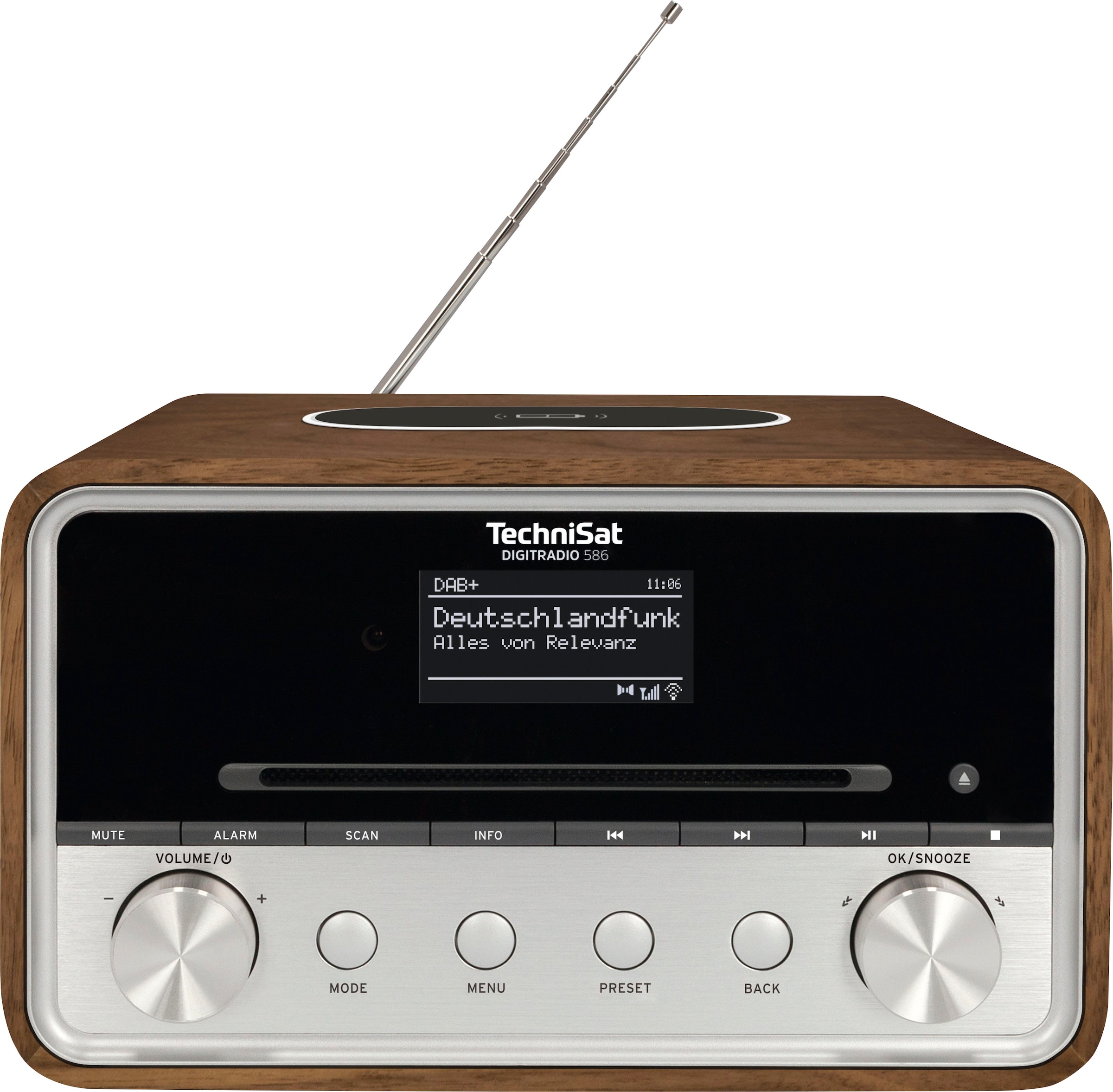 TechniSat Radio »DIGITRADIO (DAB+)-Internetradio-UKW mit (Bluetooth-A2DP Bluetooth-WLAN Bluetooth-AVRCP 20 W) Digitalradio BAUR | RDS 586«,