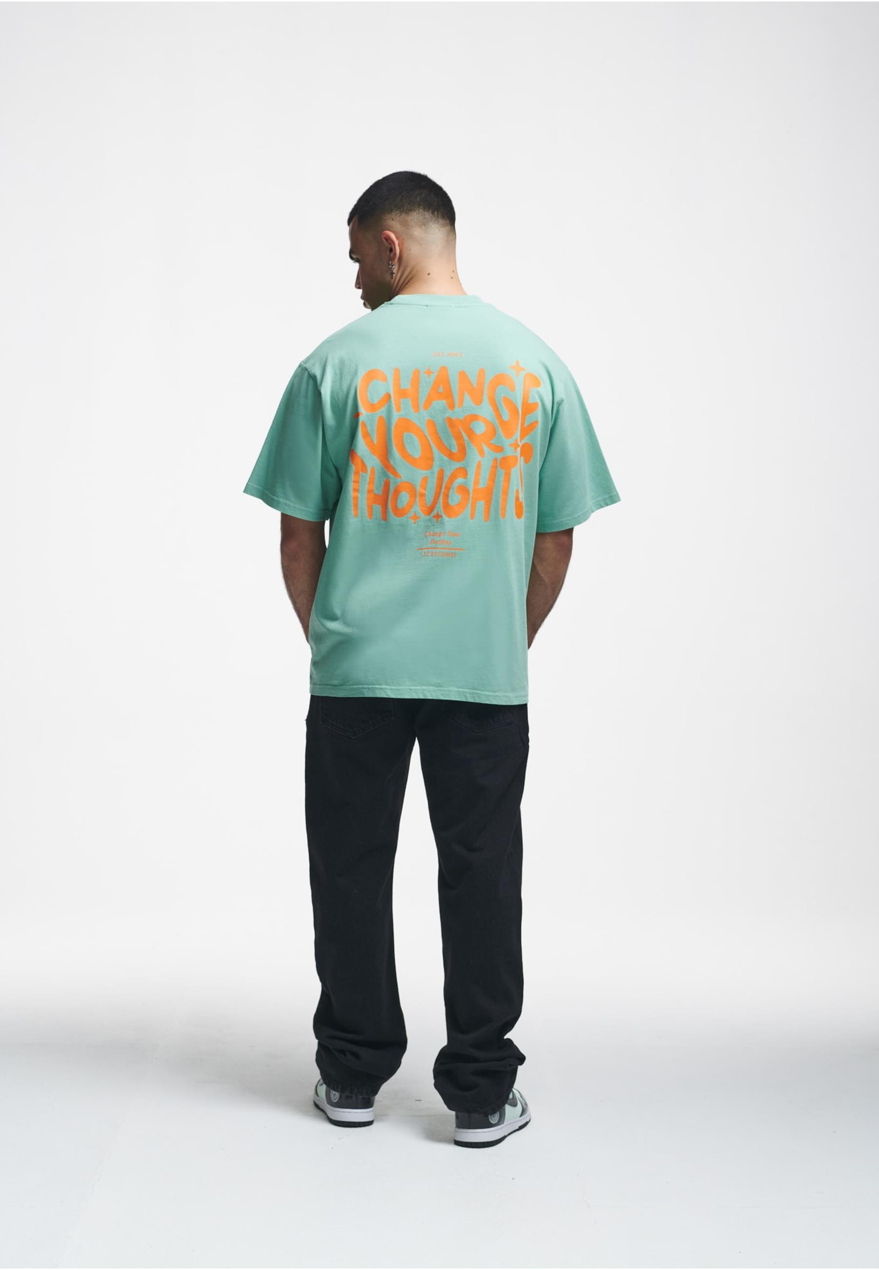 2Y Studios T-Shirt »2Y Studios Herren 2Y Thoughts Oversize Tee«, (1 tlg.)
