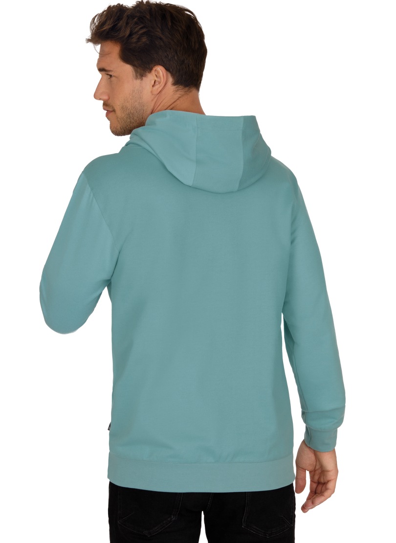 Trigema Sweatshirt »TRIGEMA Kapuzenpullover mit QR-Code-Muster«
