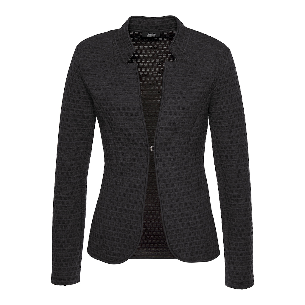 Damenmode Blazer & Anzüge Aniston SELECTED Jackenblazer, mit Struktur schwarz