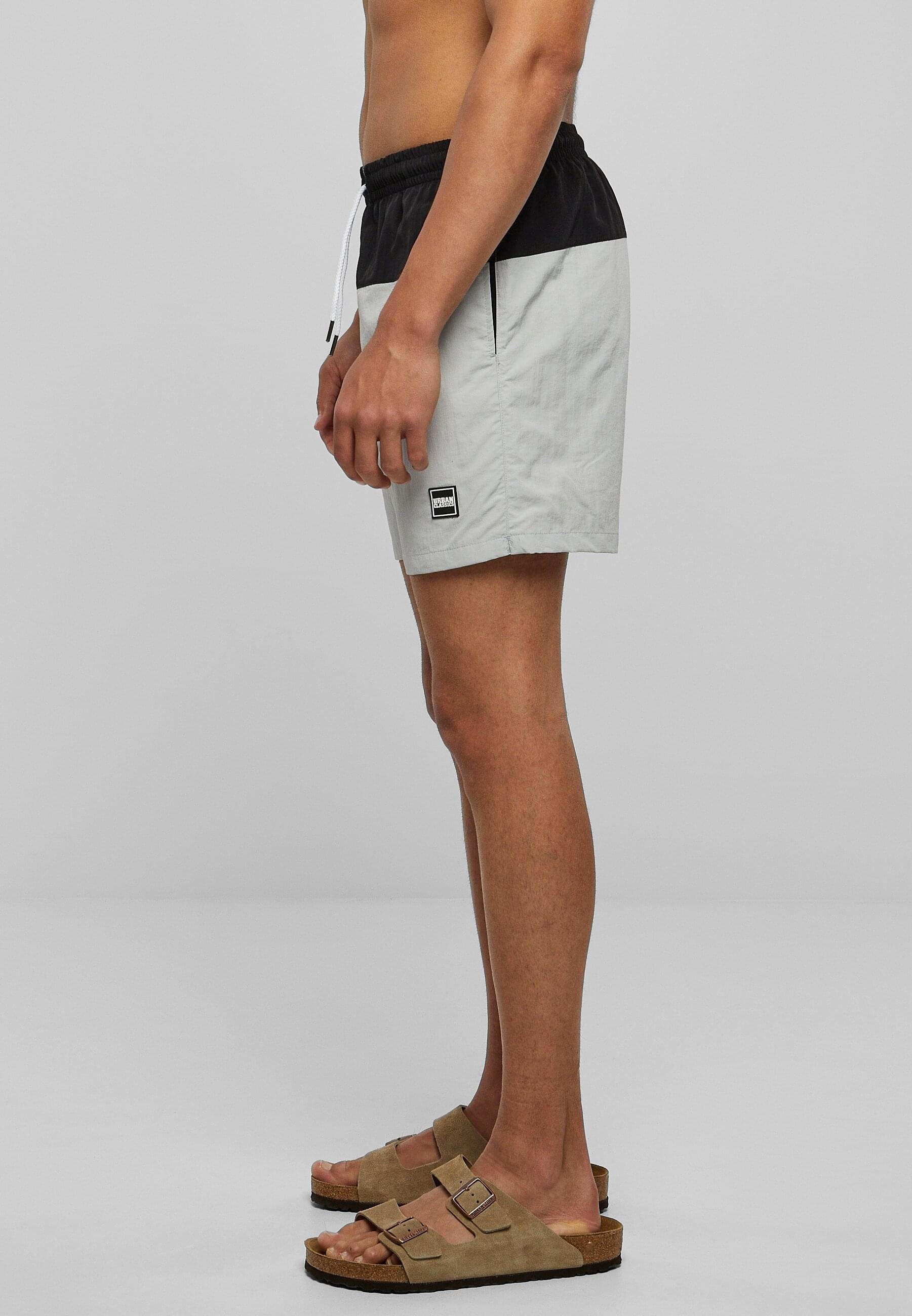 URBAN CLASSICS Badeshorts »Urban Classics Herren Block Swim Shorts«