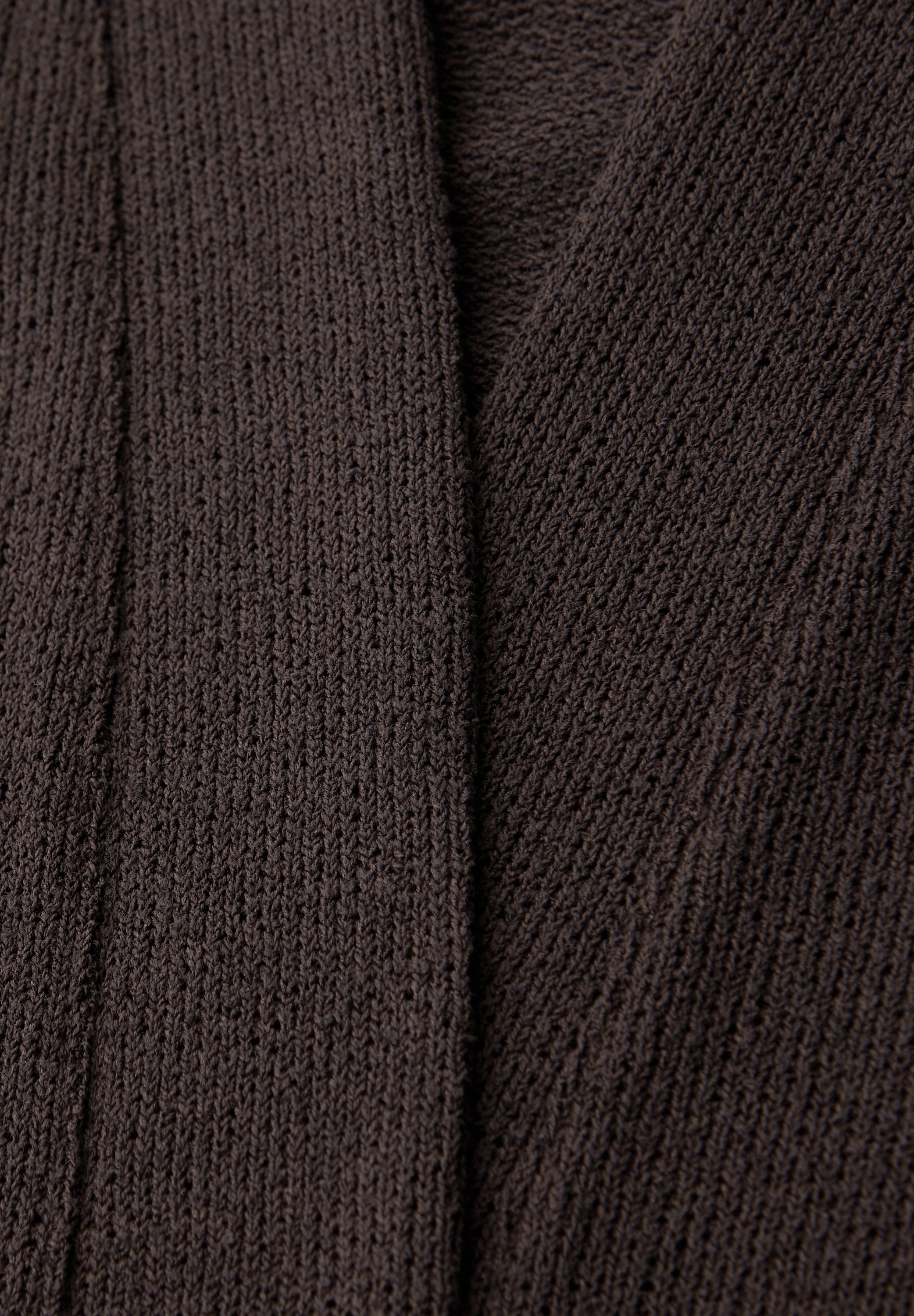 STREET ONE Cardigan mit Materialmix