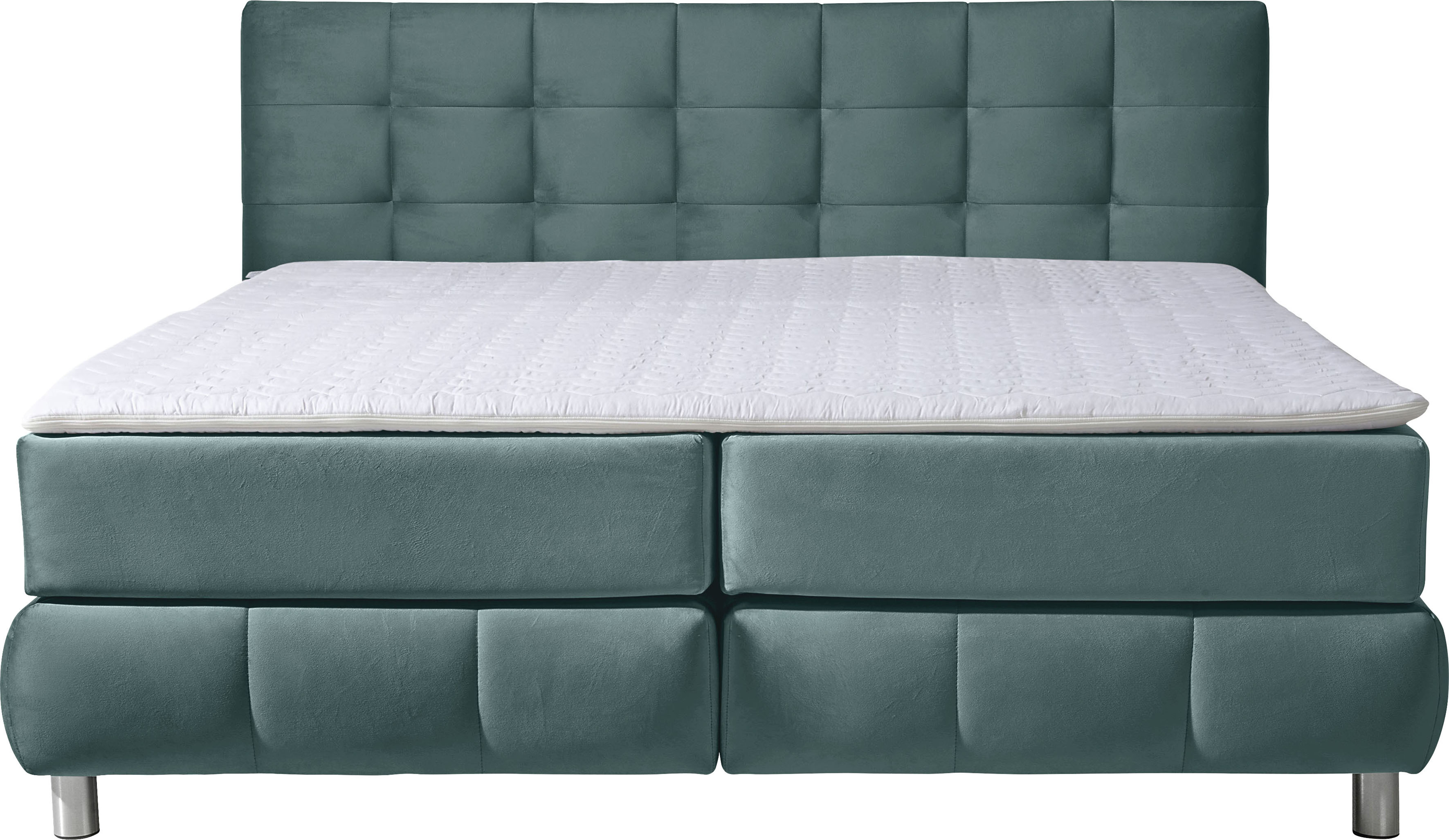 Thumbnail - Home affaire Boxspringbett "Salo" incl. Topper, 6 Breiten, 2 Härtegrade, TFK auch in Härtegrad 4