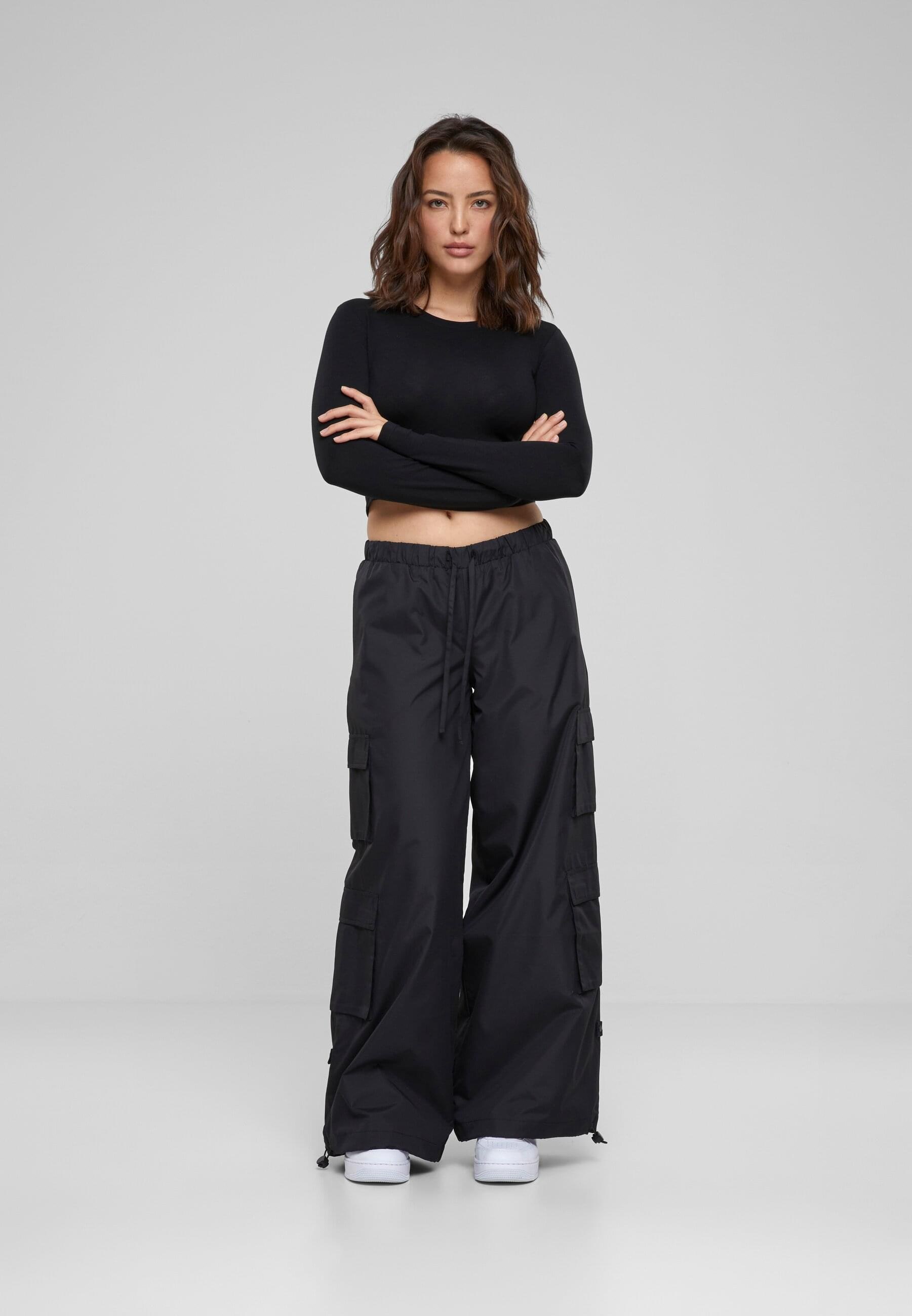 URBAN CLASSICS Cargohose »Urban Classics Damen Ladies Ripstop Double Cargo Pants«, (1 tlg.)