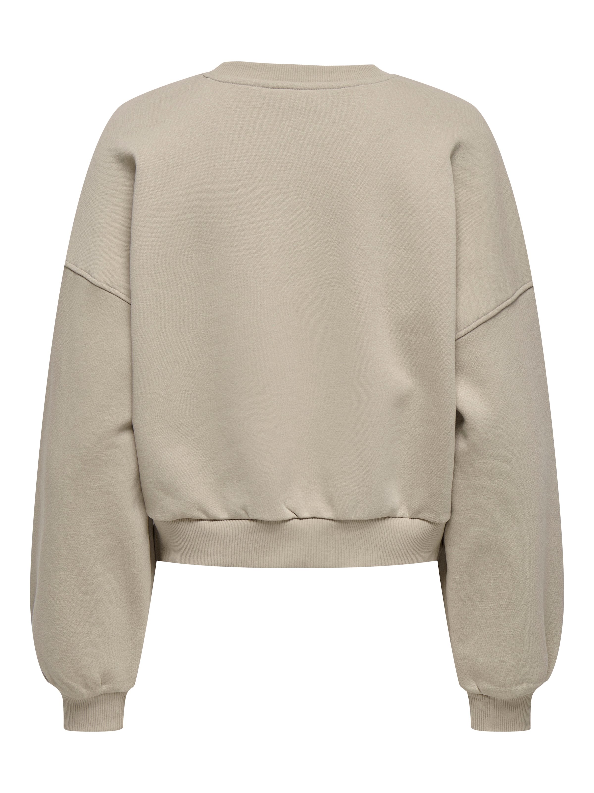 ONLY Sweater »ONLKIARA L/S O-NECK CHIFFON MIX SWT«
