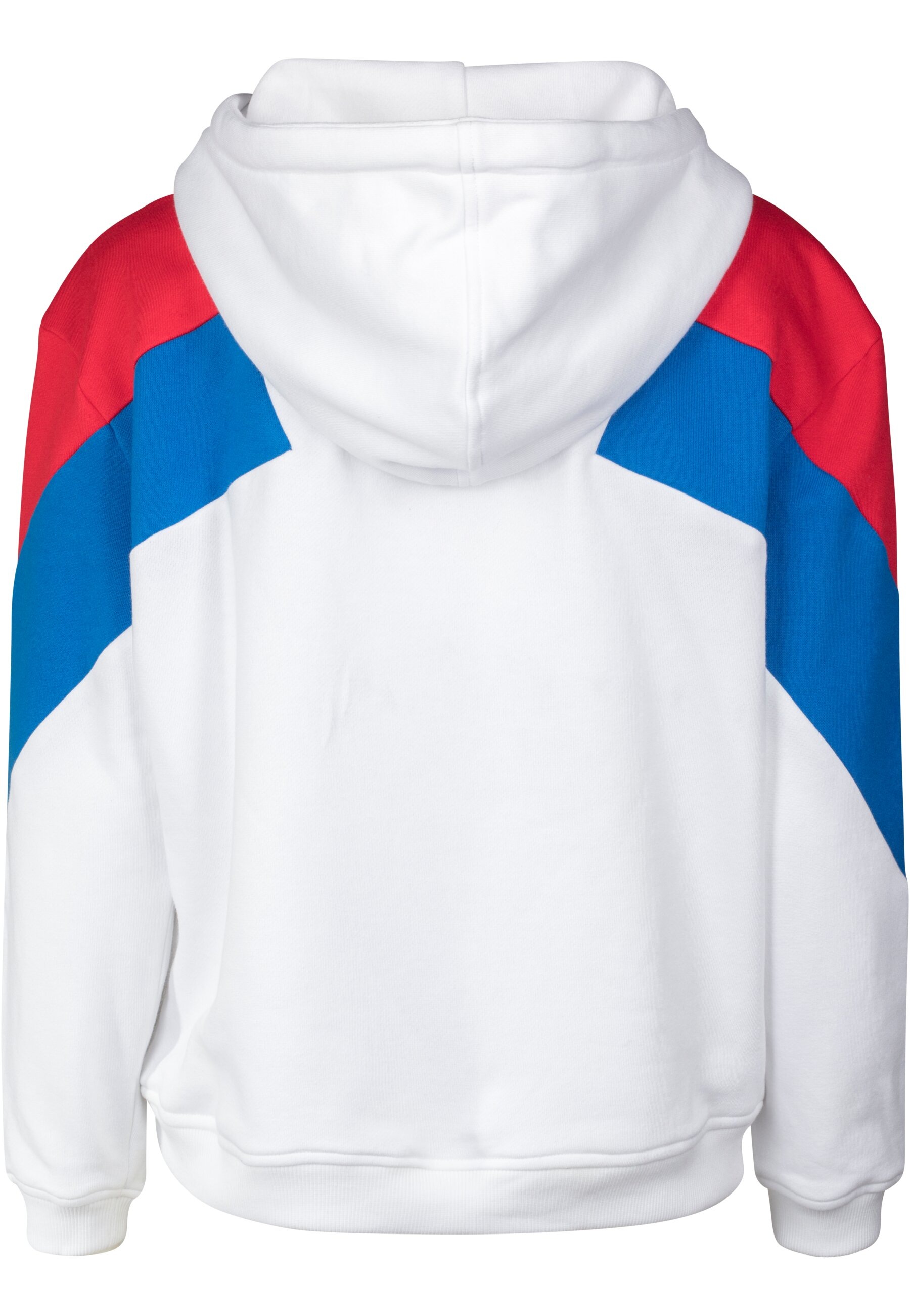 URBAN CLASSICS Rundhalspullover »Urban Classics Damen Ladies Oversize 3-Tone Block Hoody«, (1 tlg.)