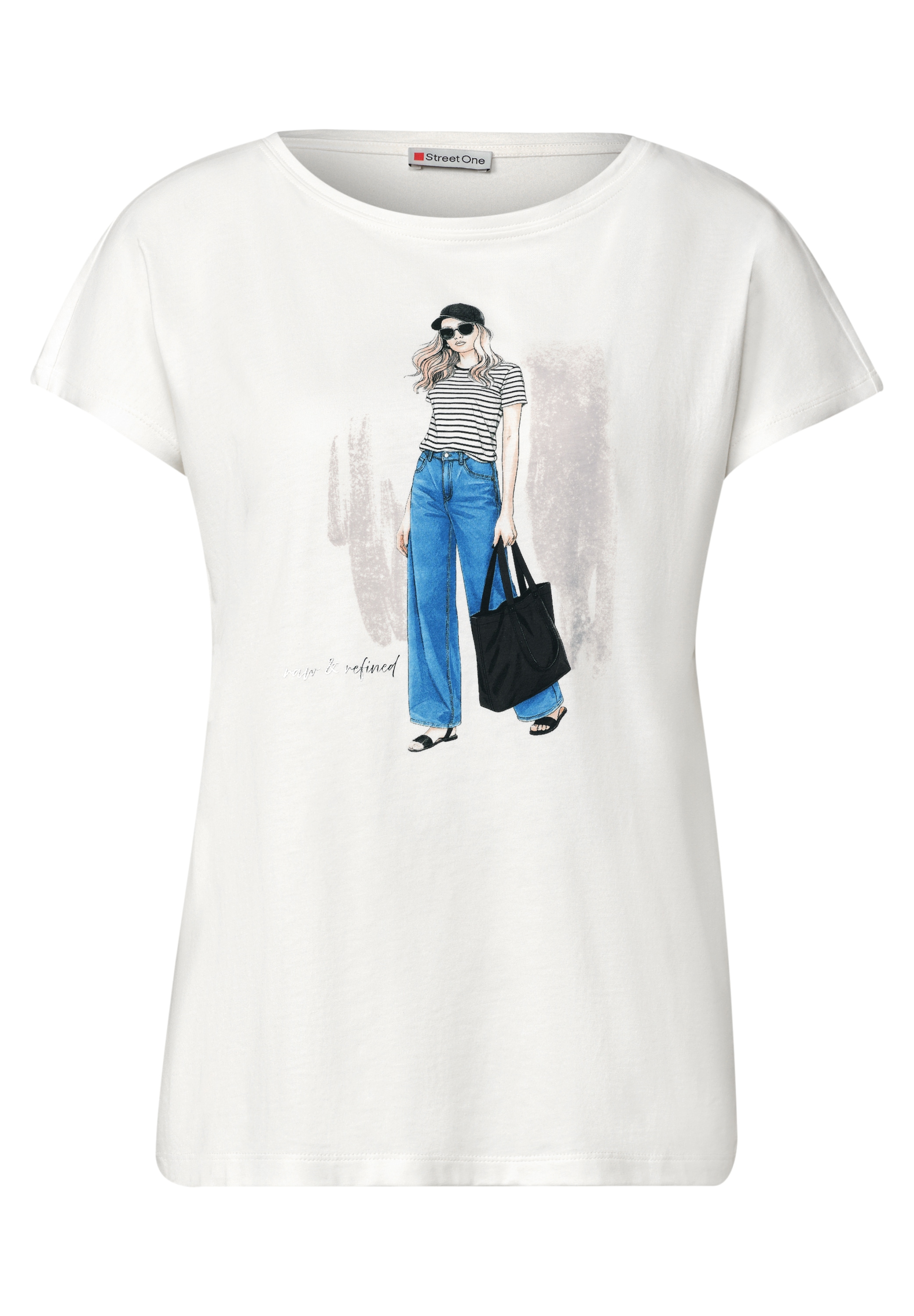 STREET ONE T-Shirt mit Frontprint