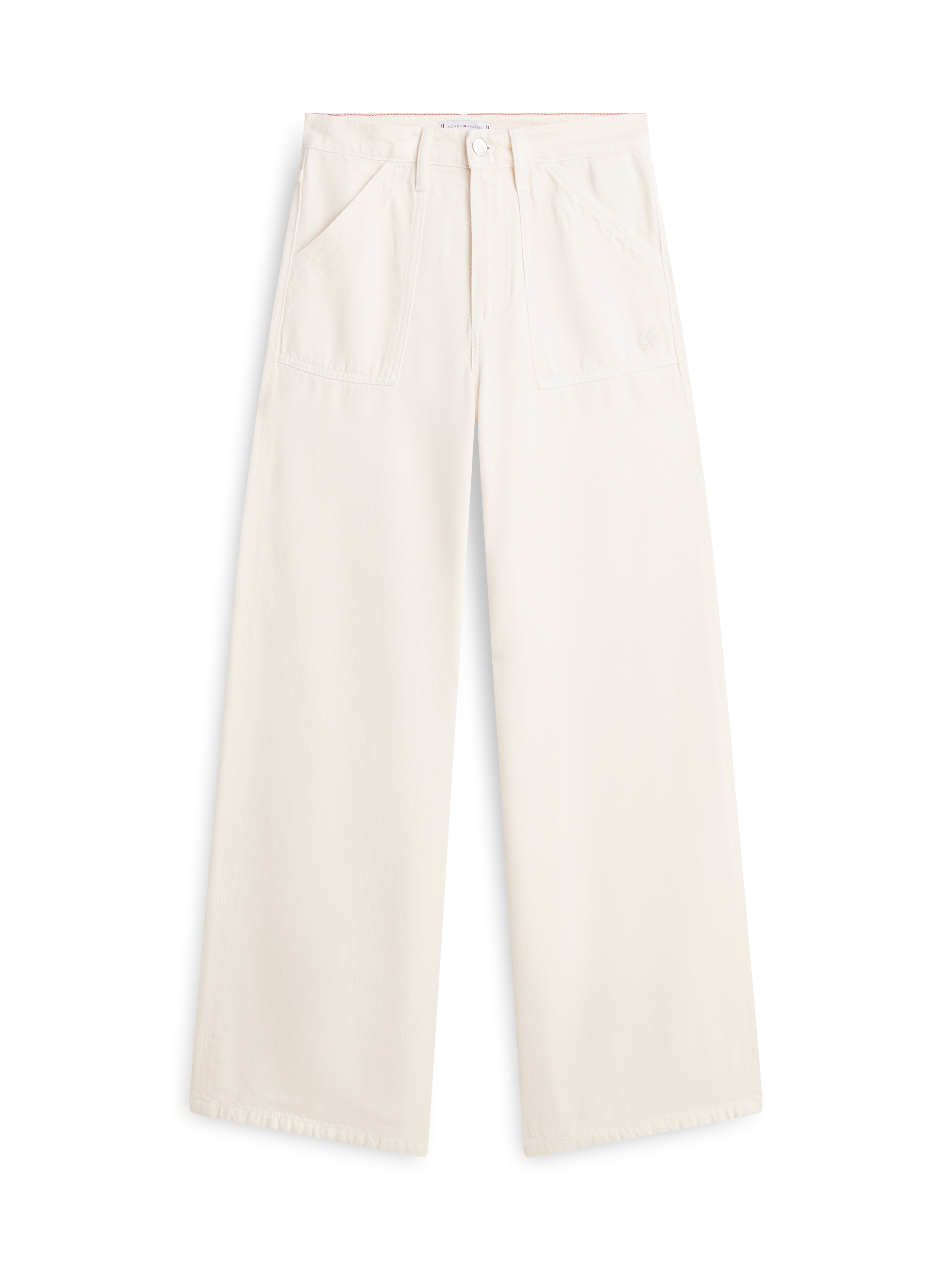 Tommy Hilfiger 5-Pocket-Jeans »DNM SOFT ECRU 70'S WIDE LEG HW«