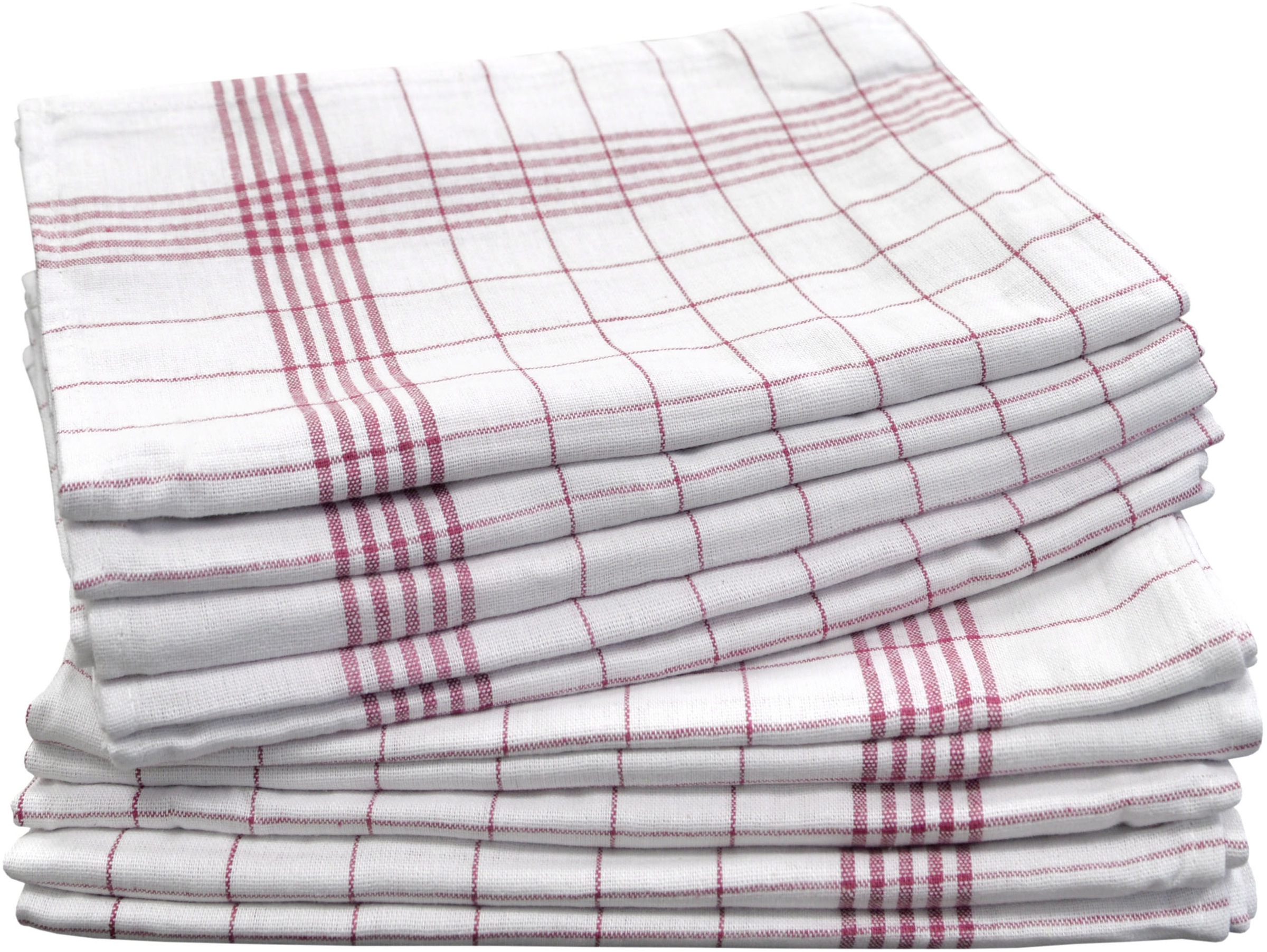 Dyckhoff Geschirrtuch "KARO / Halbleinen - 50x70 cm" günstig online kaufen