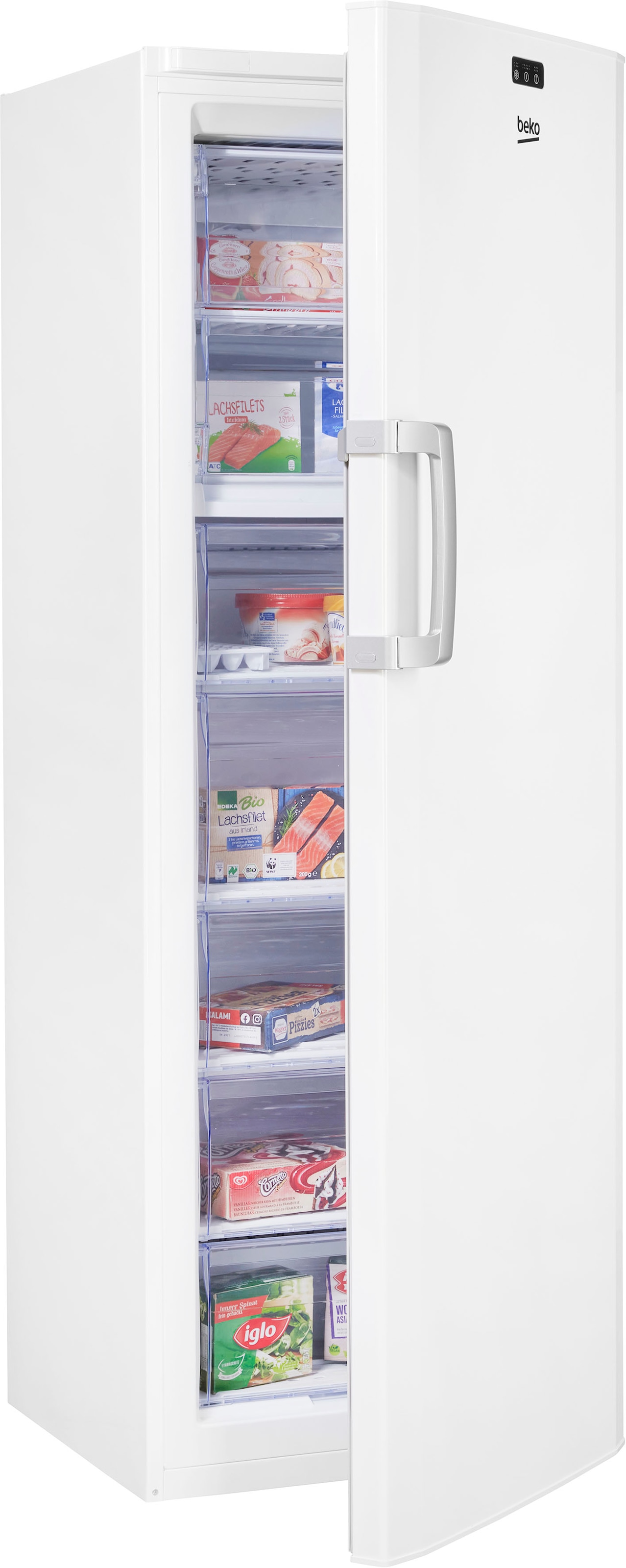 BEKO Gefrierschrank "FS127940N" 171 cm hoch 59,5 cm breit Umgebungstemperatur bis –15 C