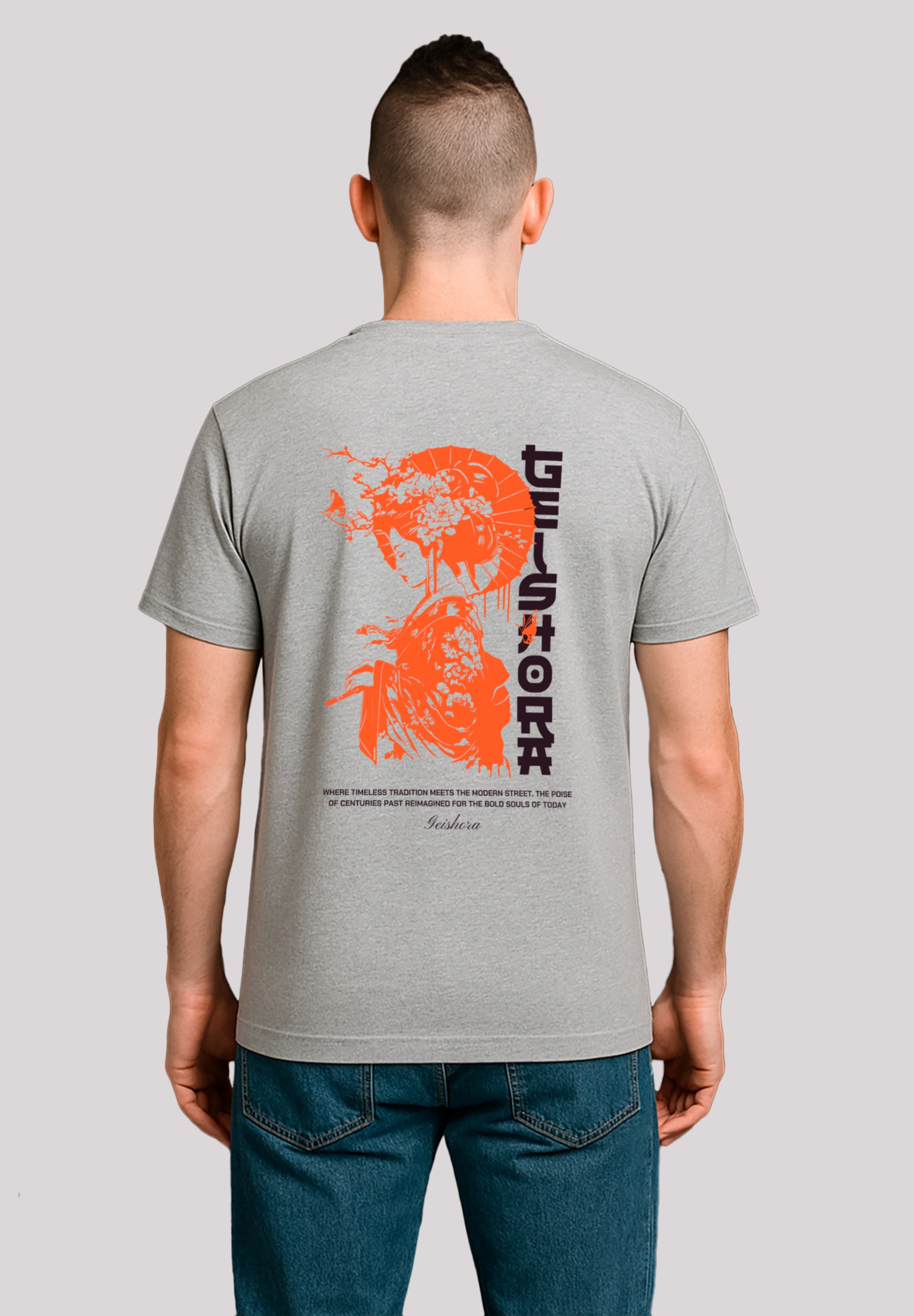 F4NT4STIC T-Shirt »Geishora Japan Streetstyle«, Japan Streetwear Styles