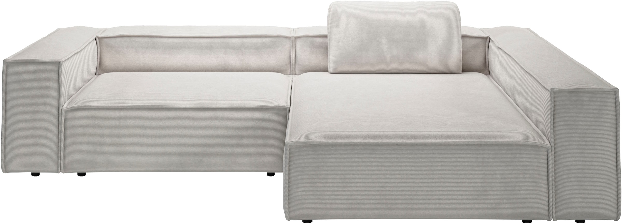 Places of Style Ecksofa »Watertown, moderne XXL L-Form, 306 cm breit«, Komfortabel mit tiefer Sitzfläche – ideal für große Wohnräume