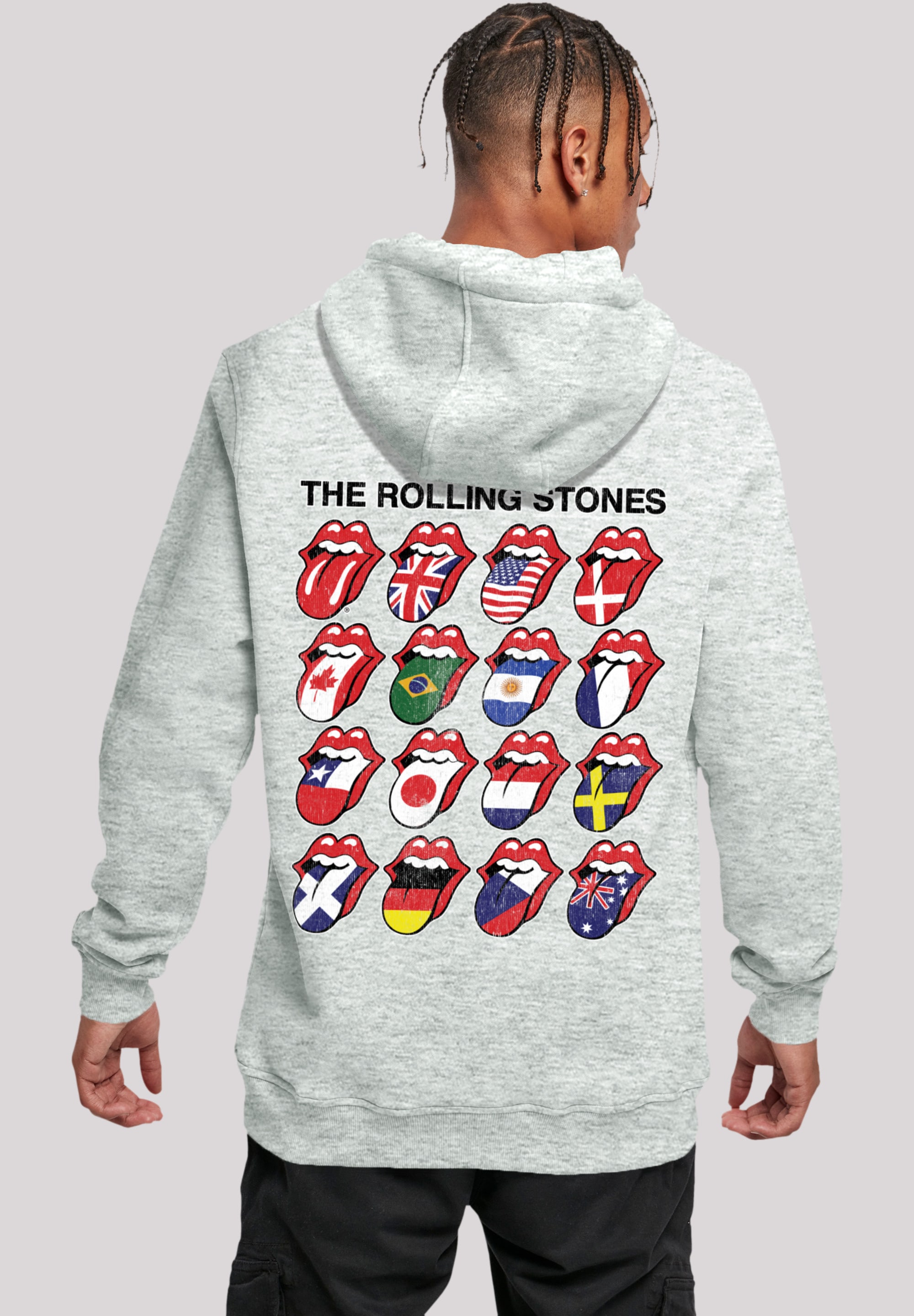 F4NT4STIC Kapuzenpullover "The Rolling Stones Voodoo Lounge Tongues", Musik günstig online kaufen