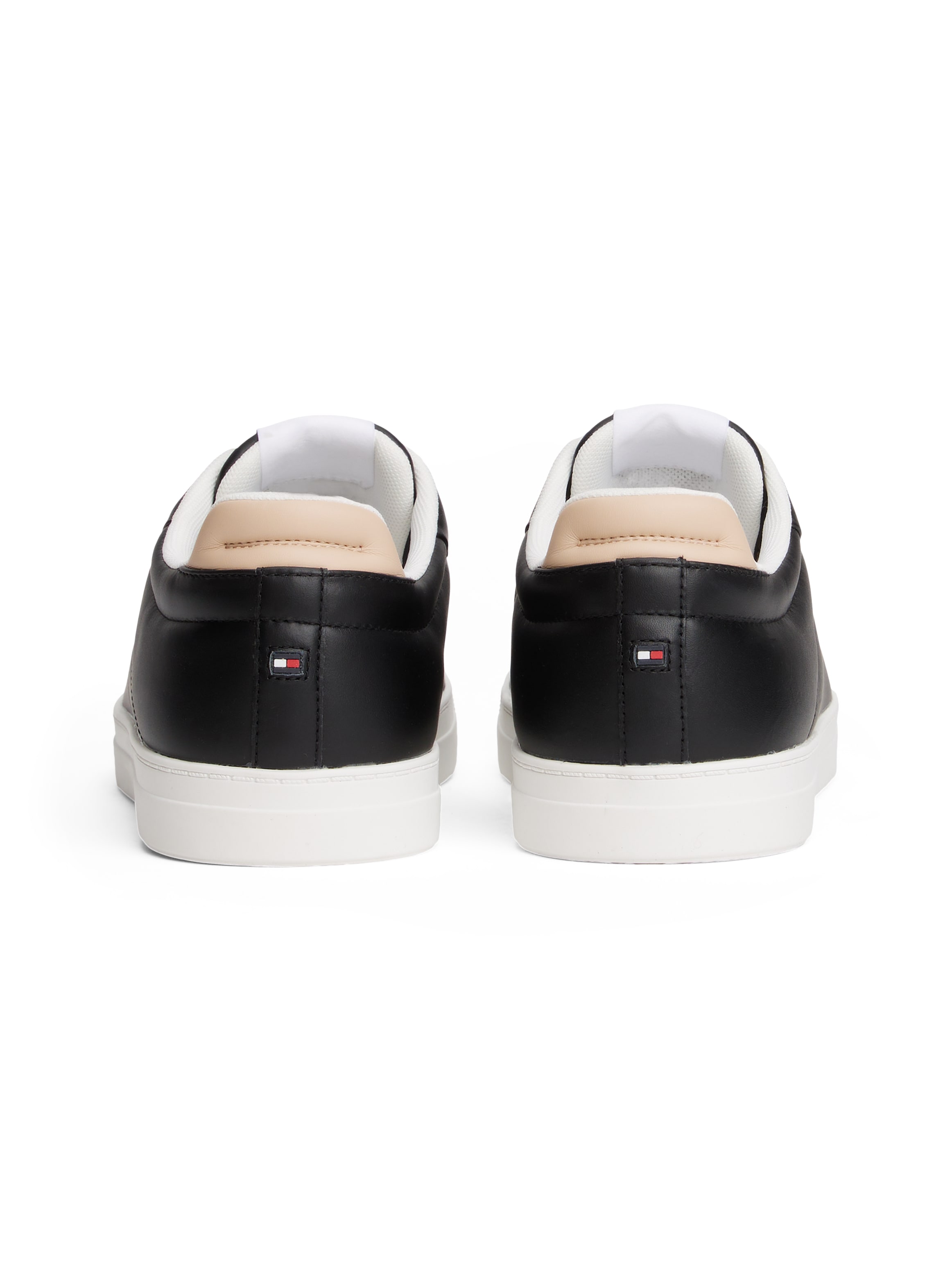 Tommy Hilfiger Plateausneaker »ICON COURT SNEAKER«, Freizeitschuh, Halbschuh, Schnürschuh mit Flaggen-Logo