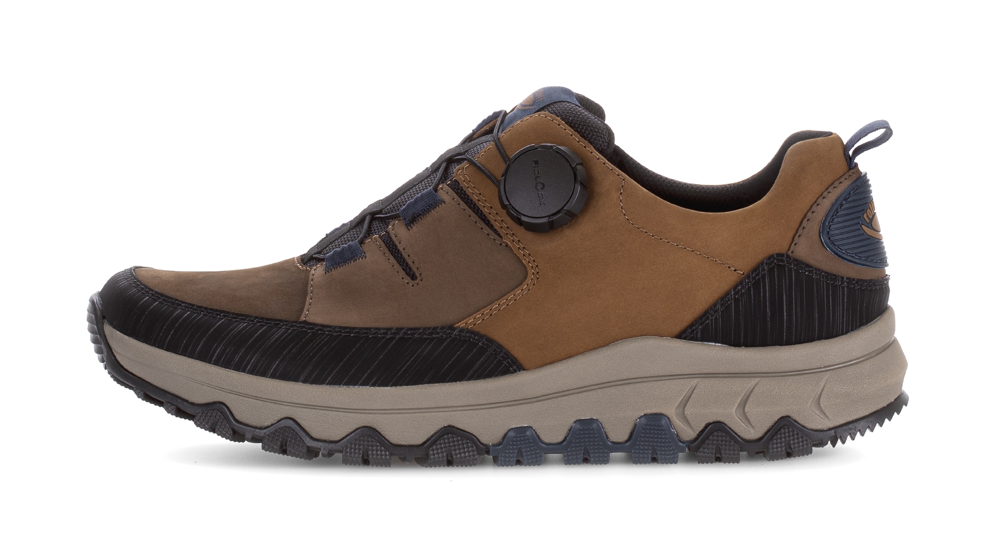 Gabor Rollingsoft Sneaker, Komfortschuh, Halbschuh mit Drehverschluss, in Bequemweite G