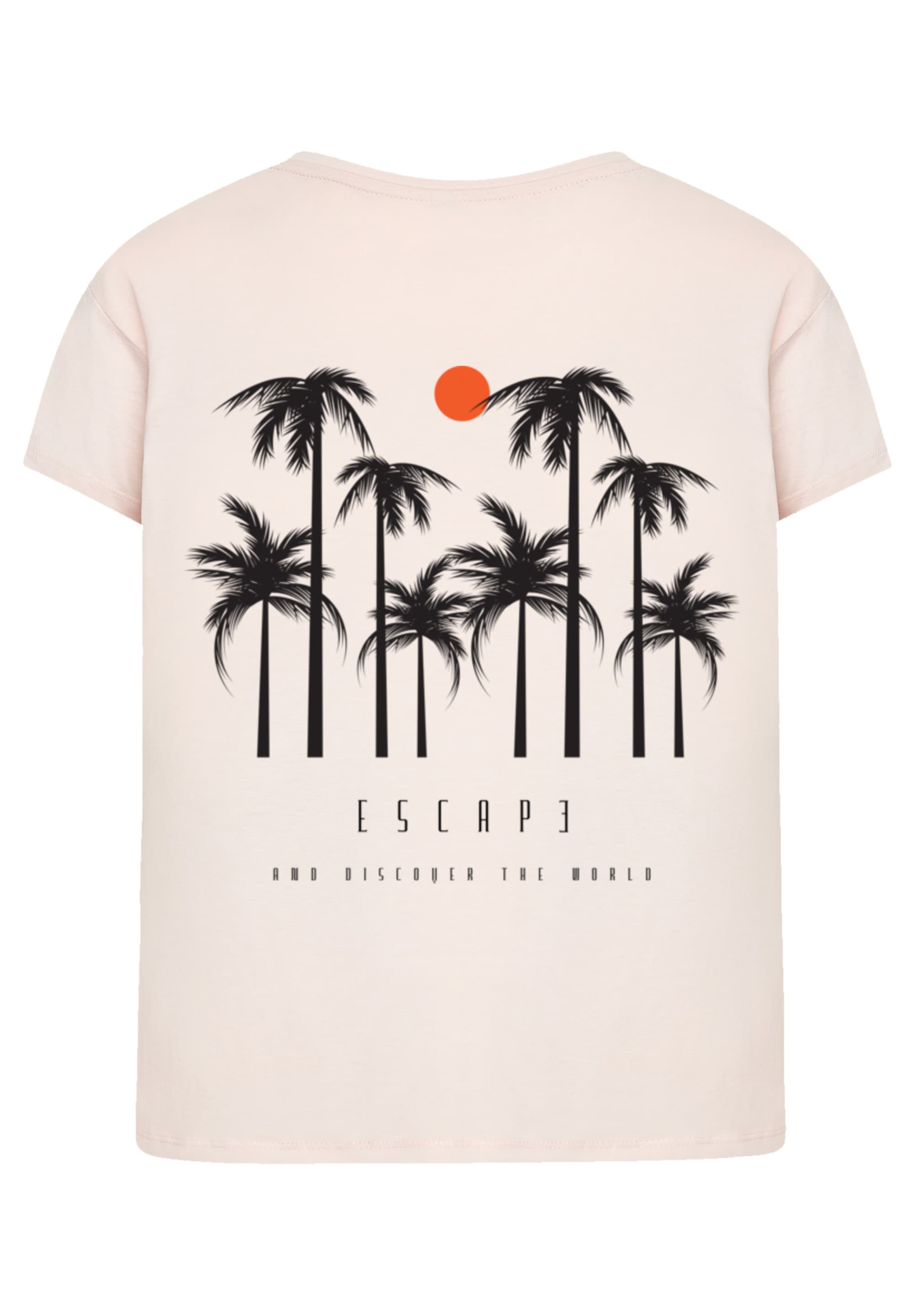 F4NT4STIC T-Shirt »Escape Discover the World Palm Trees«, Discover the World