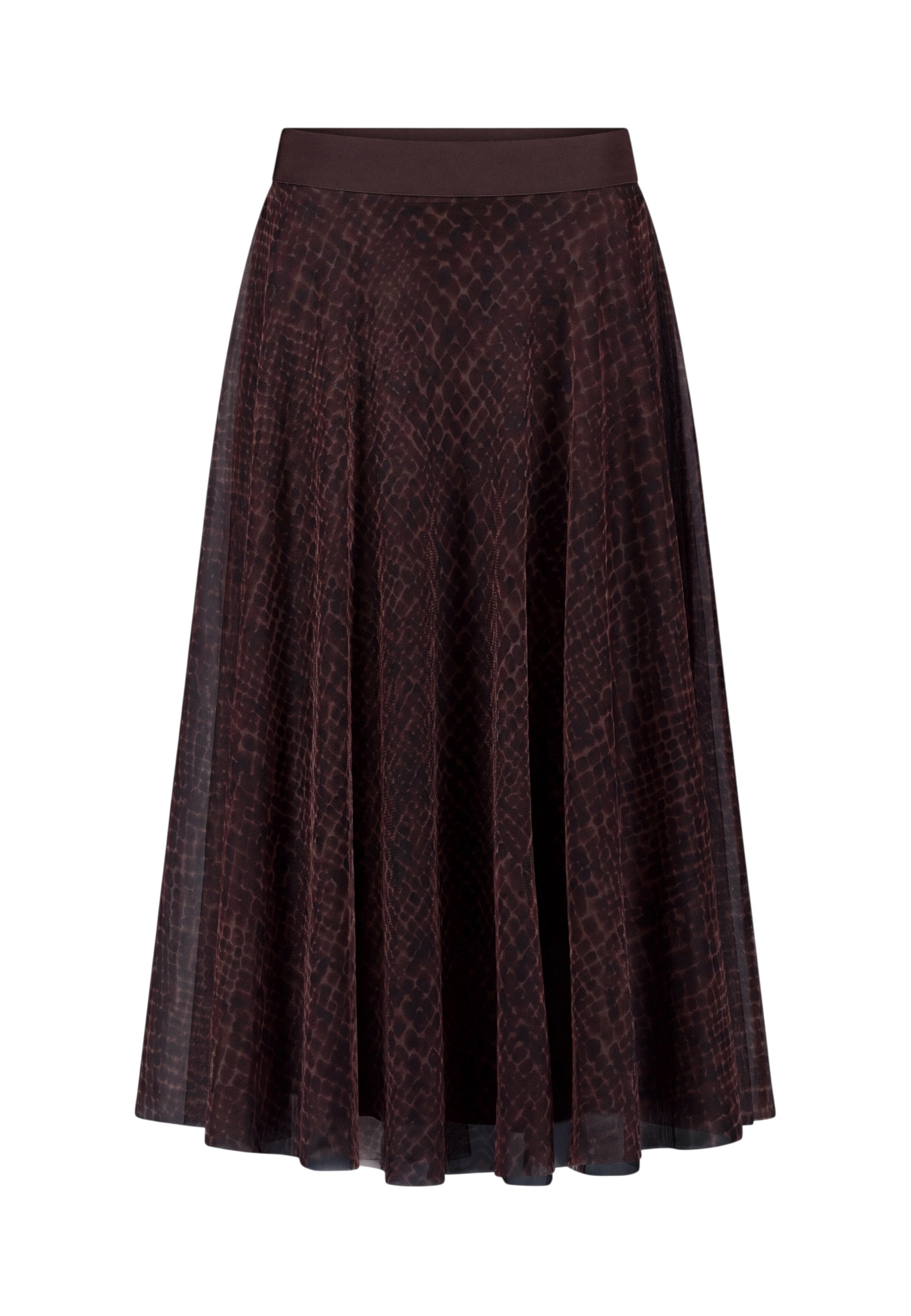 Zero Midirock »Damen mit Muster« Material