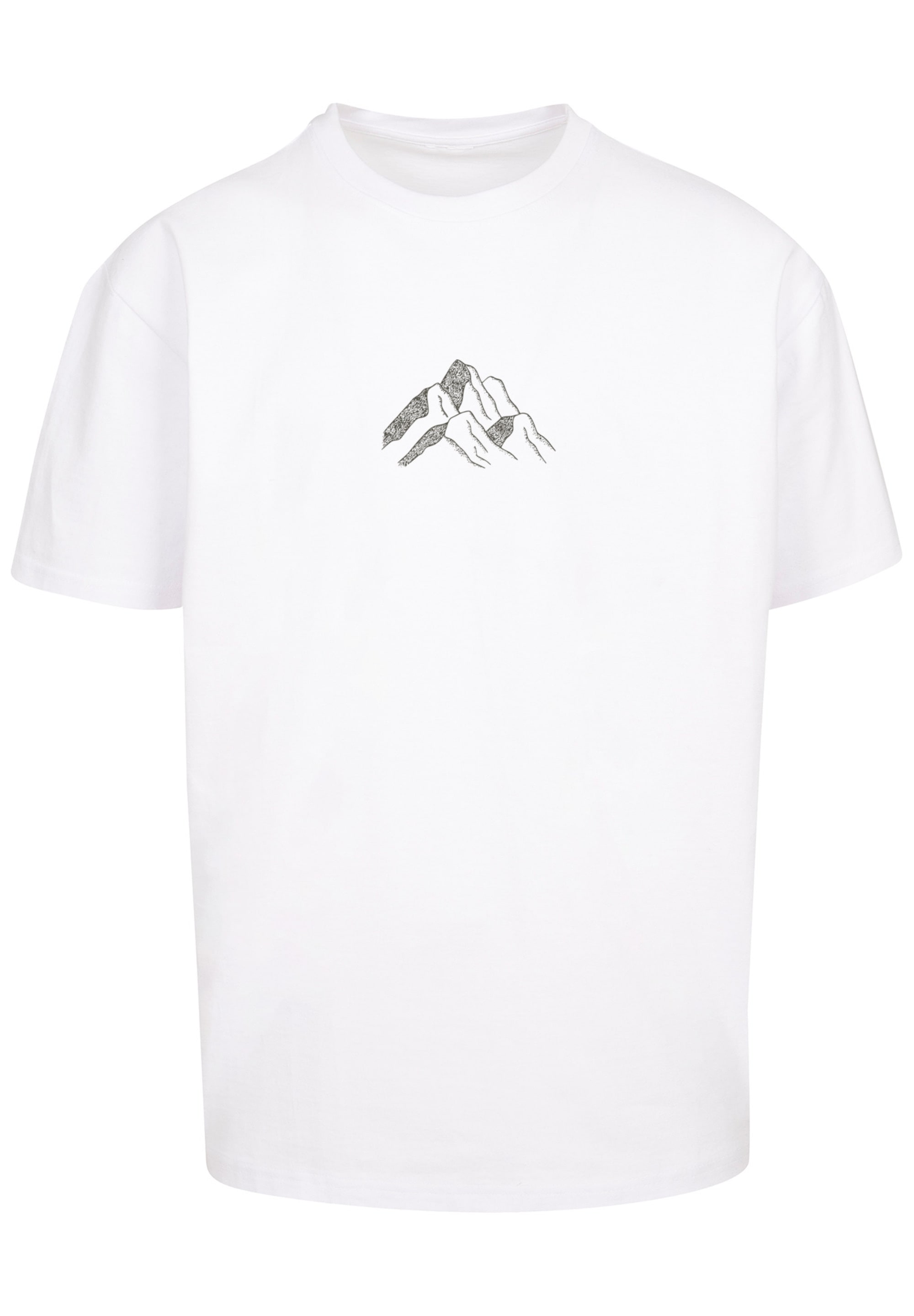 F4NT4STIC T-Shirt »Mountain Berge Urlaub Winter Schnee Ski«, Print