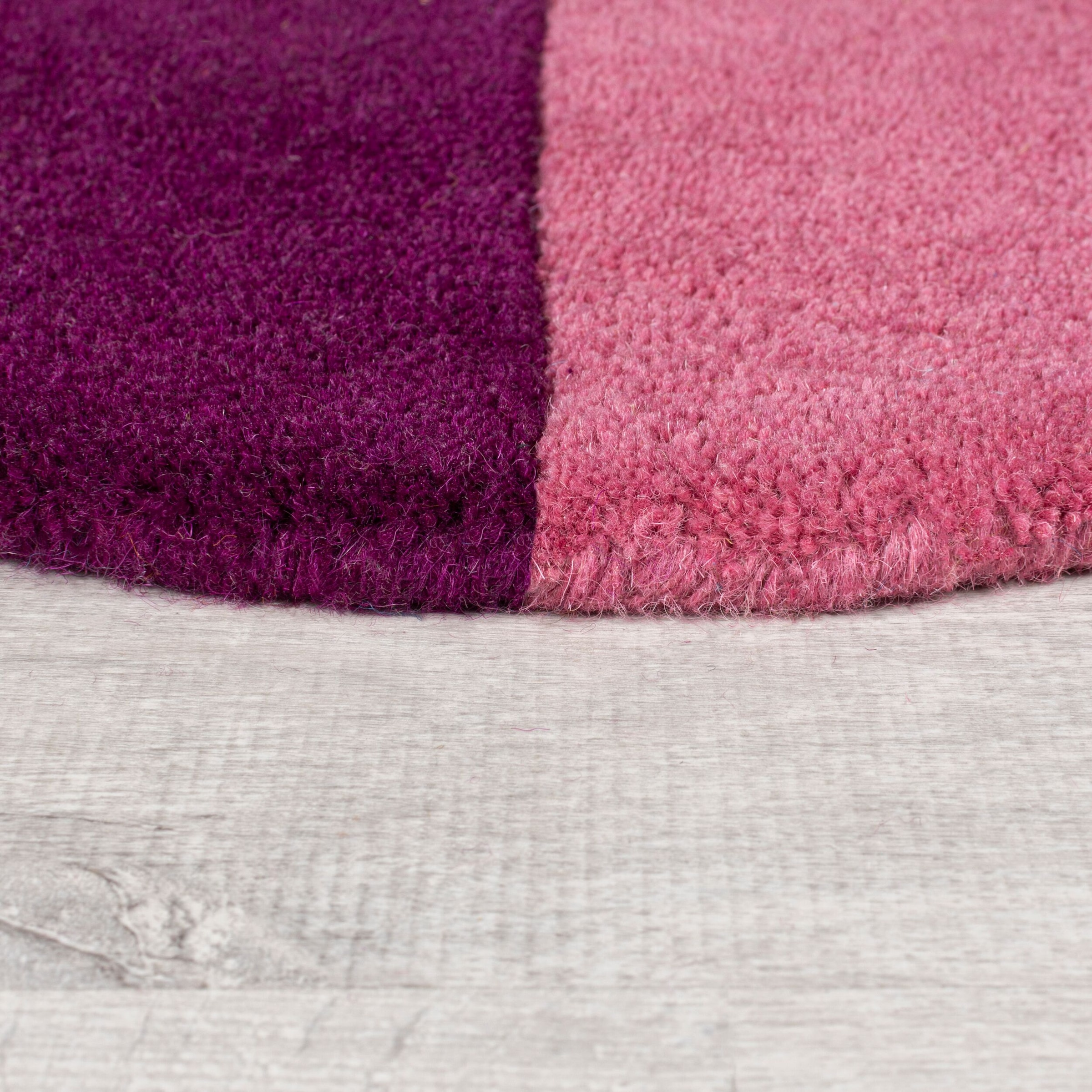 FLAIR RUGS Wollteppich »Mia Scallop 2«, rechteckig, 12 mm Höhe, in Jakobsmuschel-Form