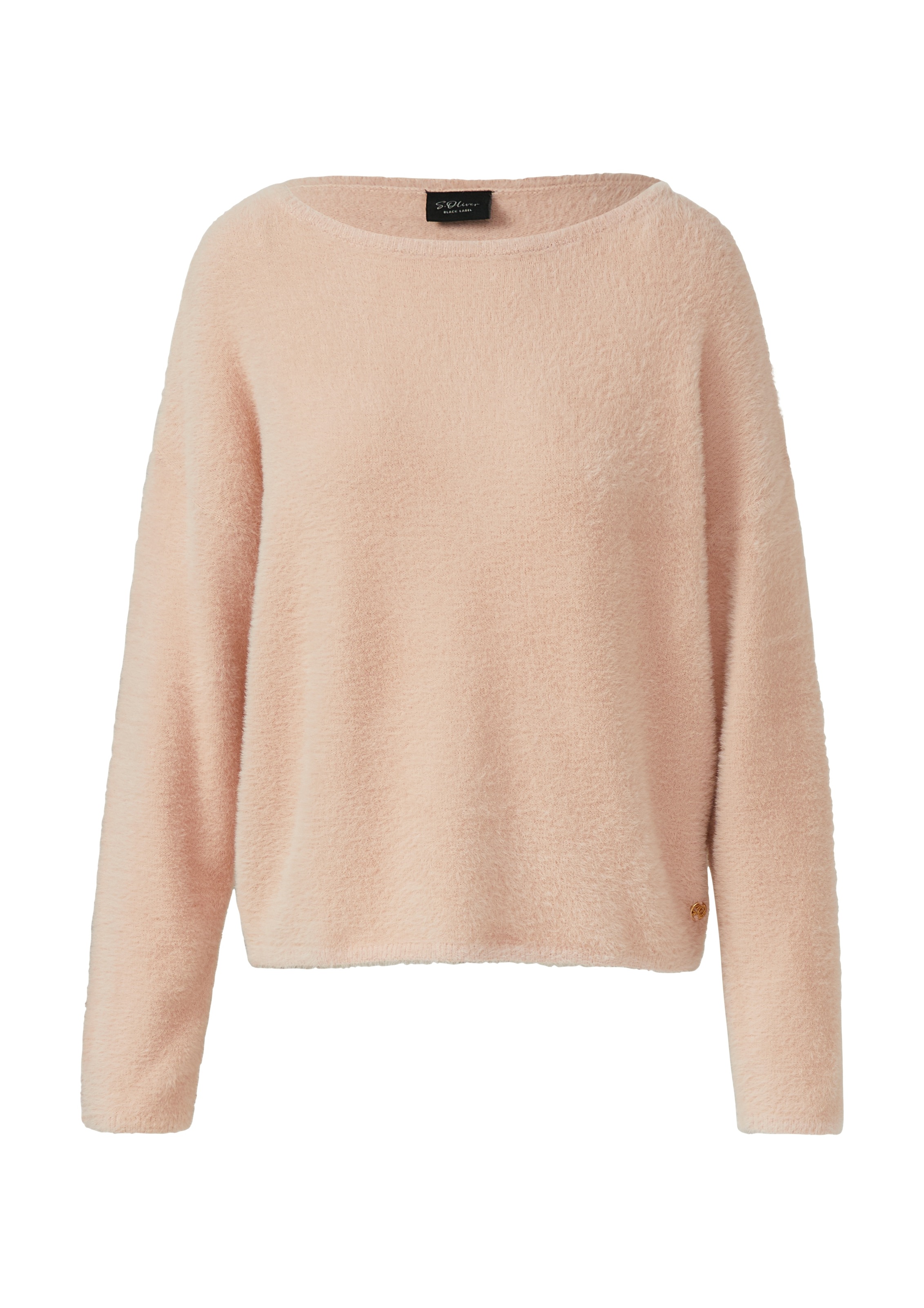 s.Oliver BLACK LABEL Strickpullover, mit U-Boot Ausschnitt