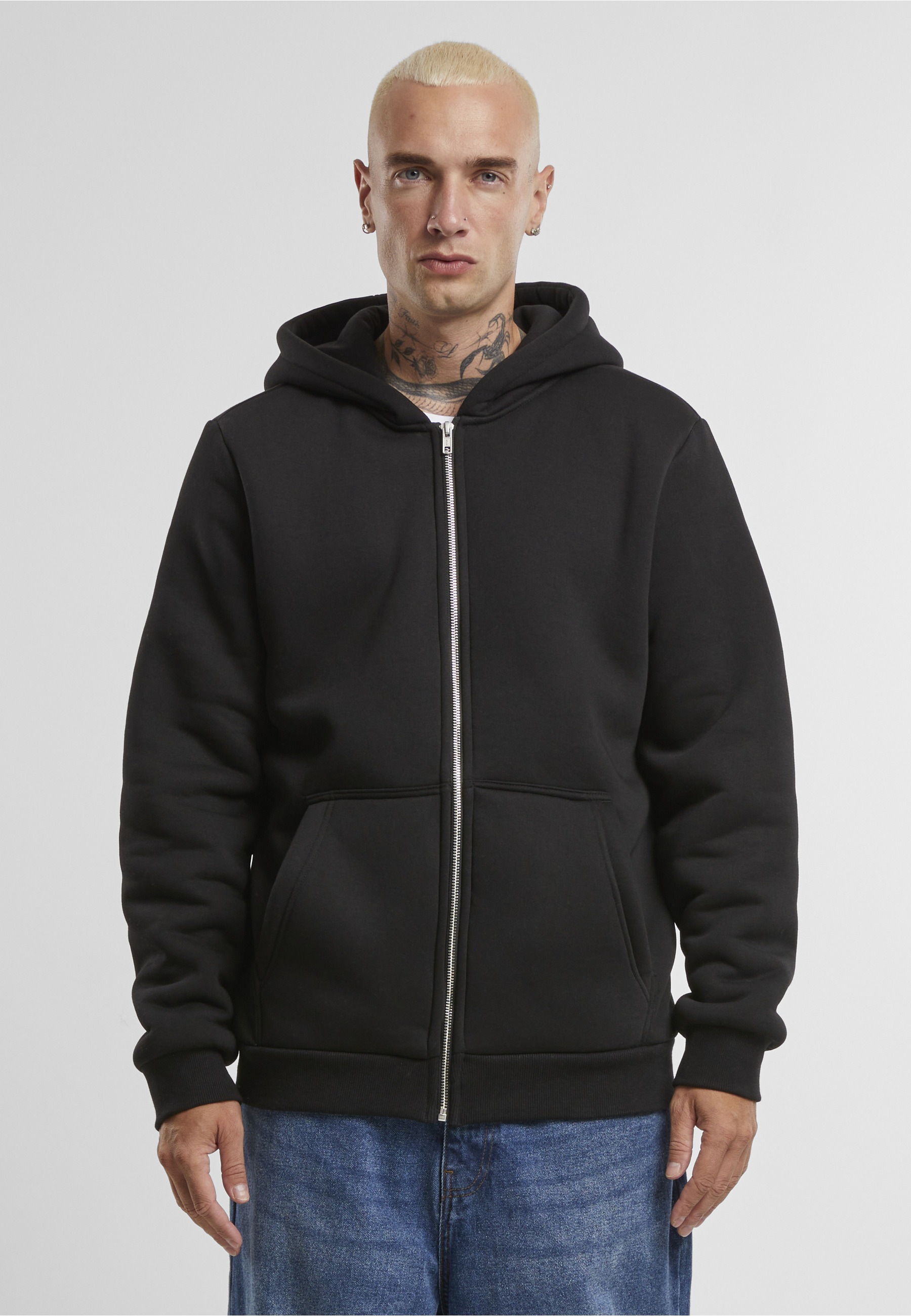 URBAN CLASSICS Kapuzenpullover »Urban Classics Bonded Sherpa Zip Hoody« 1