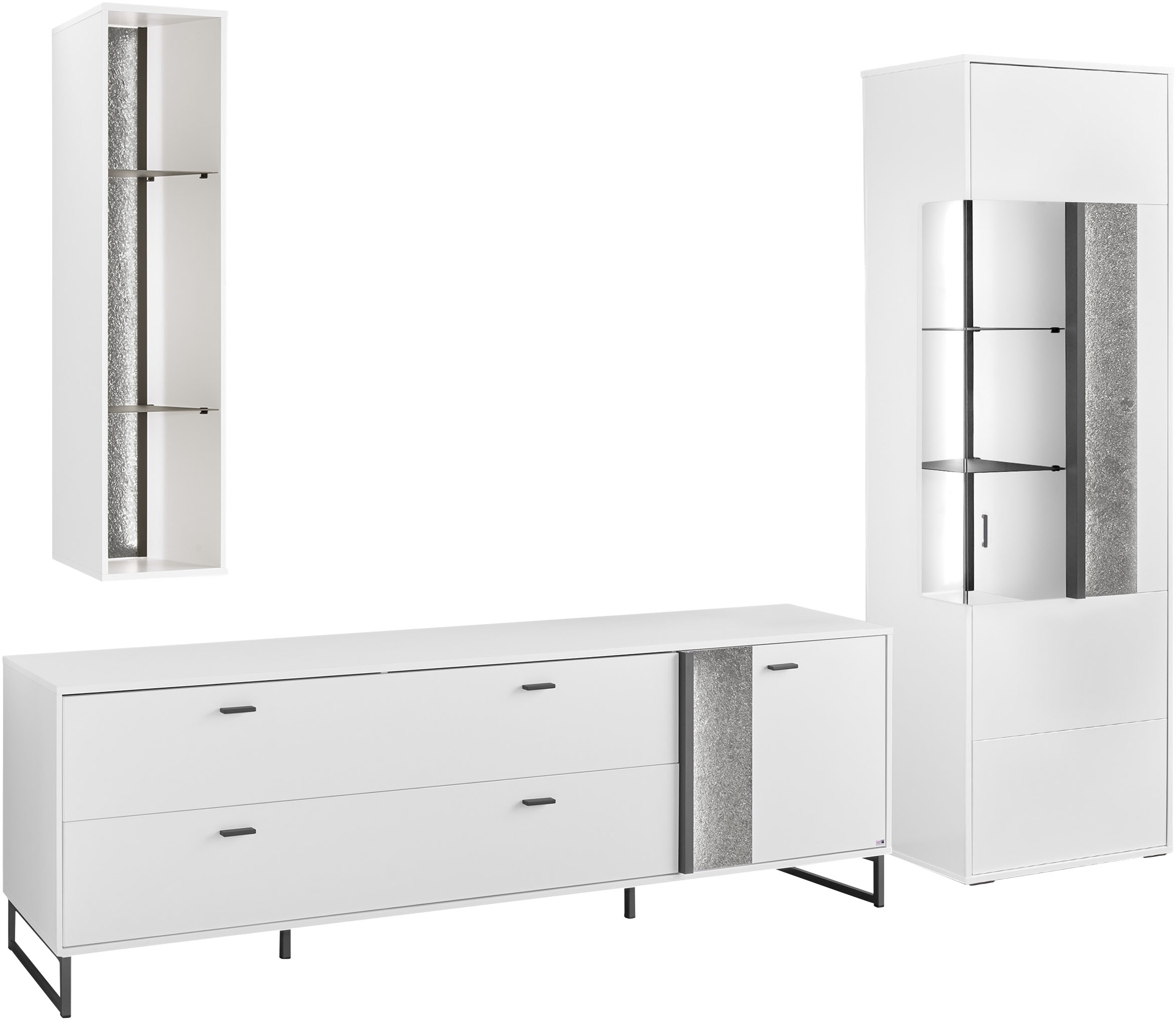 set one by Musterring TV-Wand "Deltona" 3 Stk. tlg. günstig online kaufen