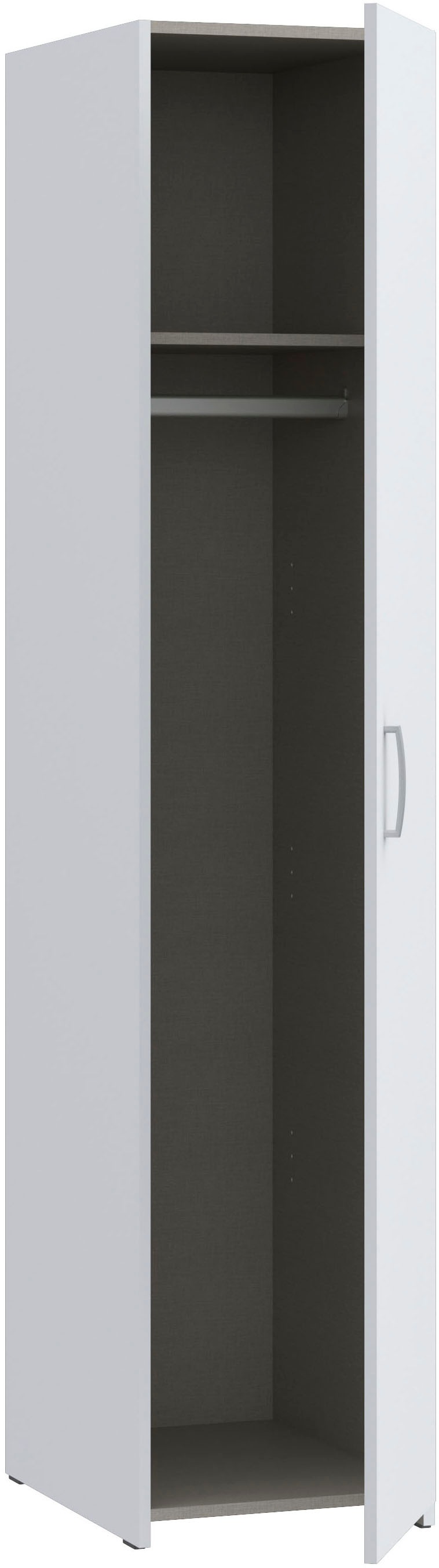 FORTE Kleiderschrank »FORTE ECONOBOX, Drehtürenschrank schmal 40 cm« B/H/T 40/190,5/54,4 cm , ideal für kleine Nischen