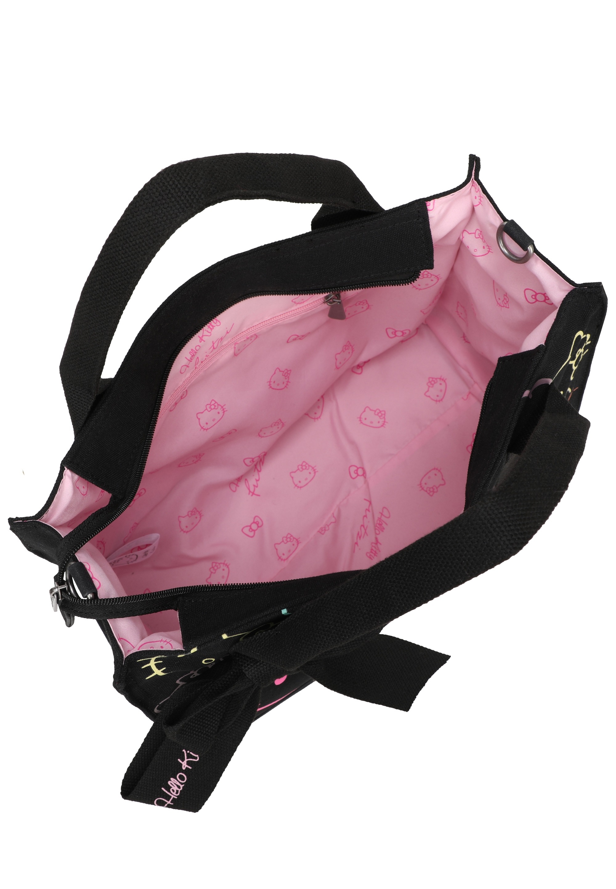 Fritzi aus Preußen Henkeltasche »Tote Bag Canvas Limited Outline« mit Hello Kitty-Print