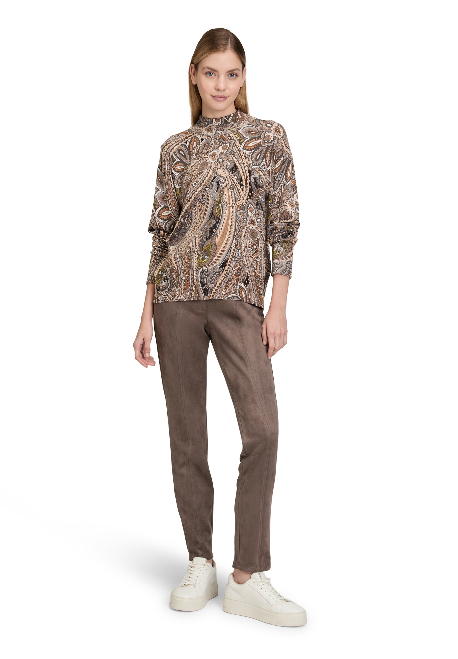 Betty Barclay Strickpullover »Betty Barclay Damen Feinstrickpullover mit Stehkragen«, (1 tlg.)