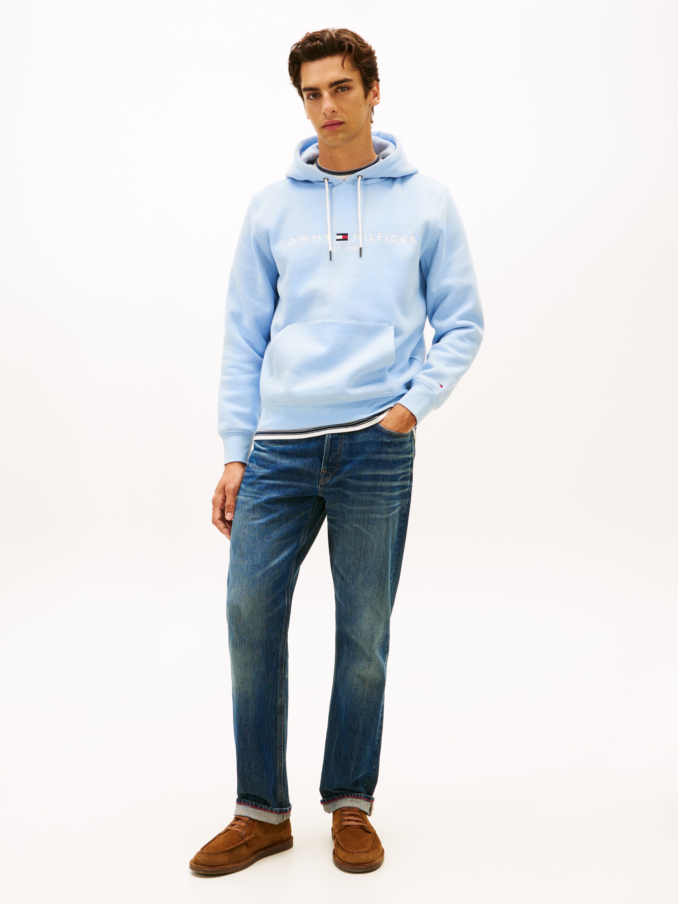 Thumbnail - Tommy Hilfiger Kapuzensweatshirt "TOMMY LOGO HOODY mit Kapuze und Kängurutasche"