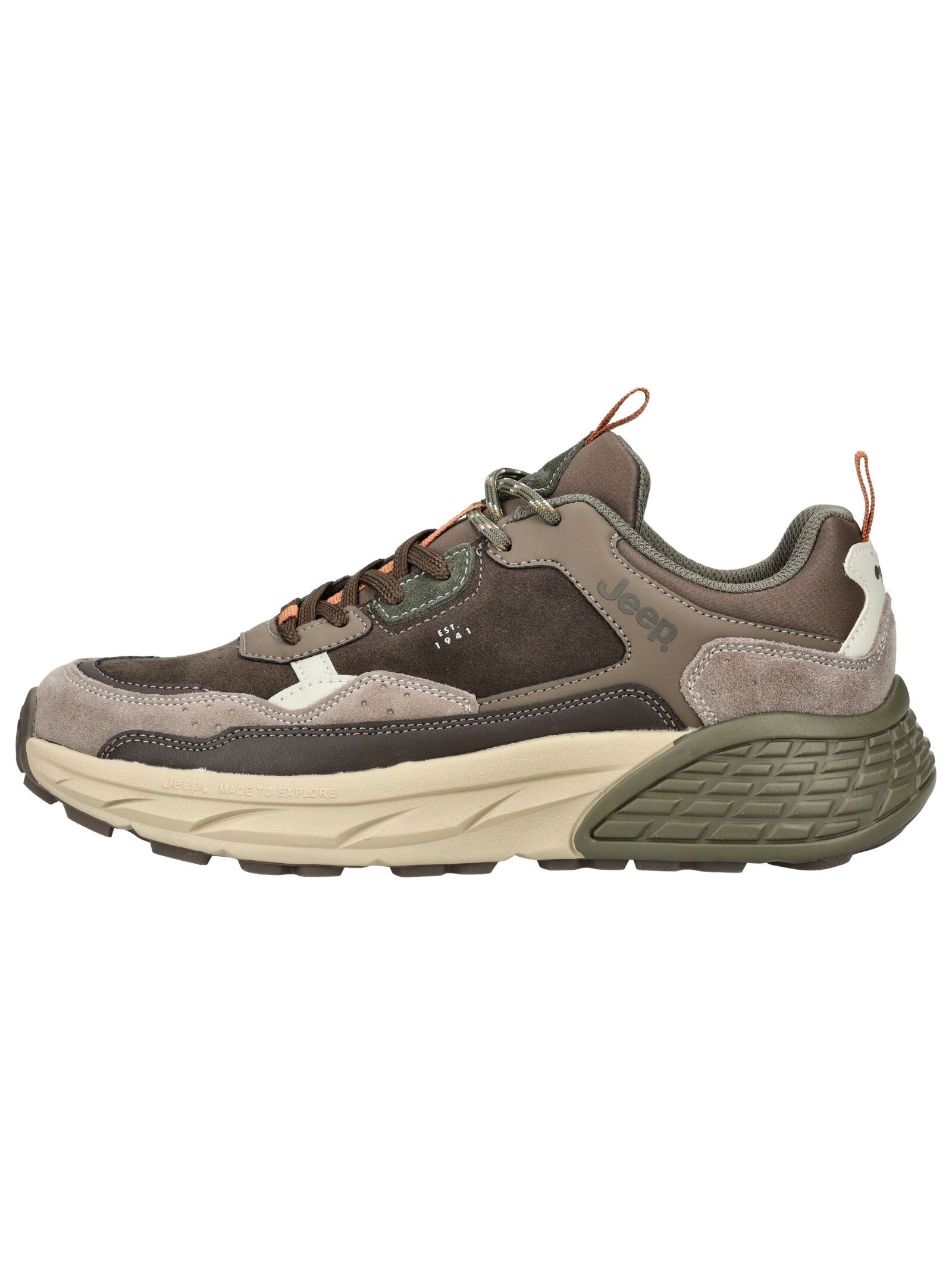 Jeep Sneaker »Jeep Sneaker Lederimitat/Textil«