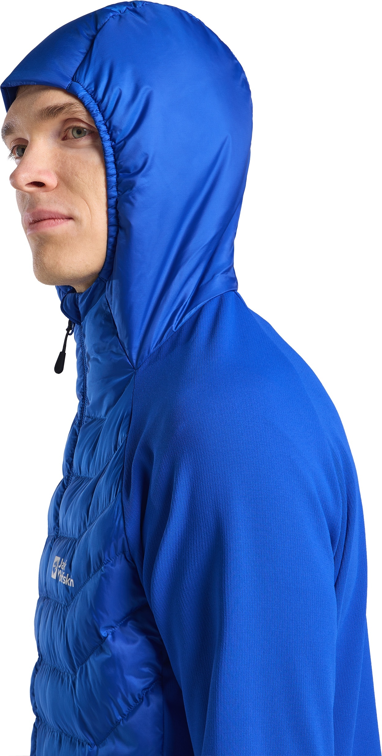 Jack Wolfskin Hybridjacke »ROUTEBURN PRO HYBRID M«, mit Kapuze