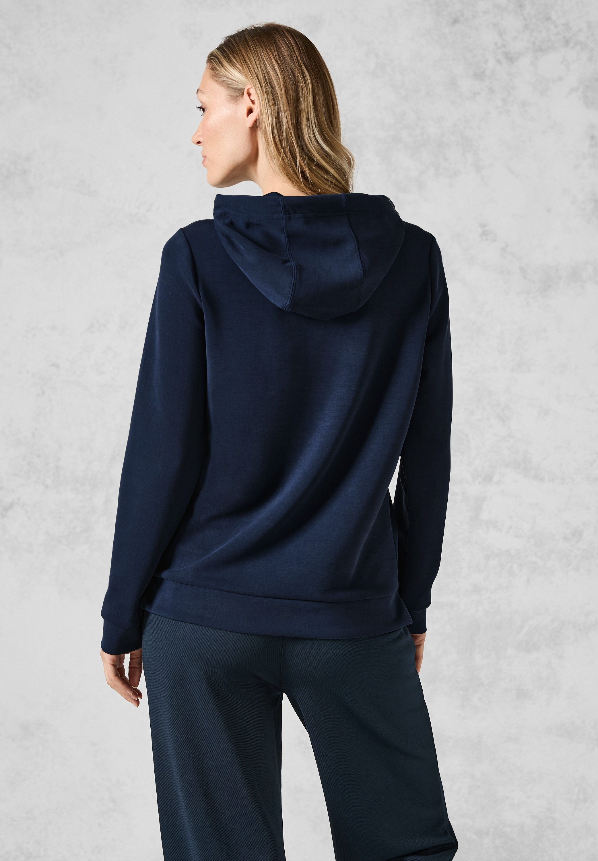 Cecil Sweatshirt, mit Materialmix