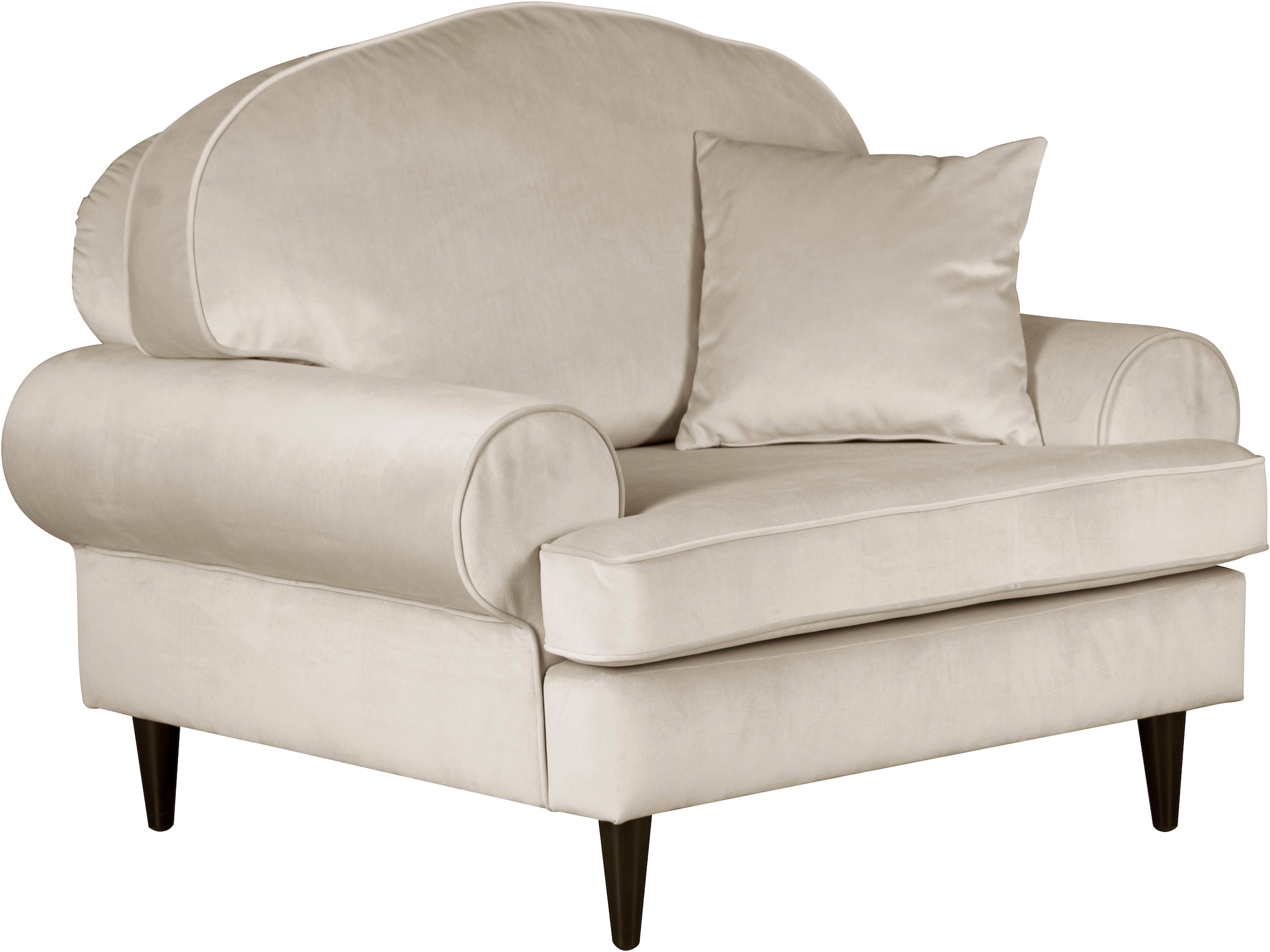 Home affaire Sessel »Vitreux«, auch in Bouclé-Bezug, B/T/H: 117/100/95 cm