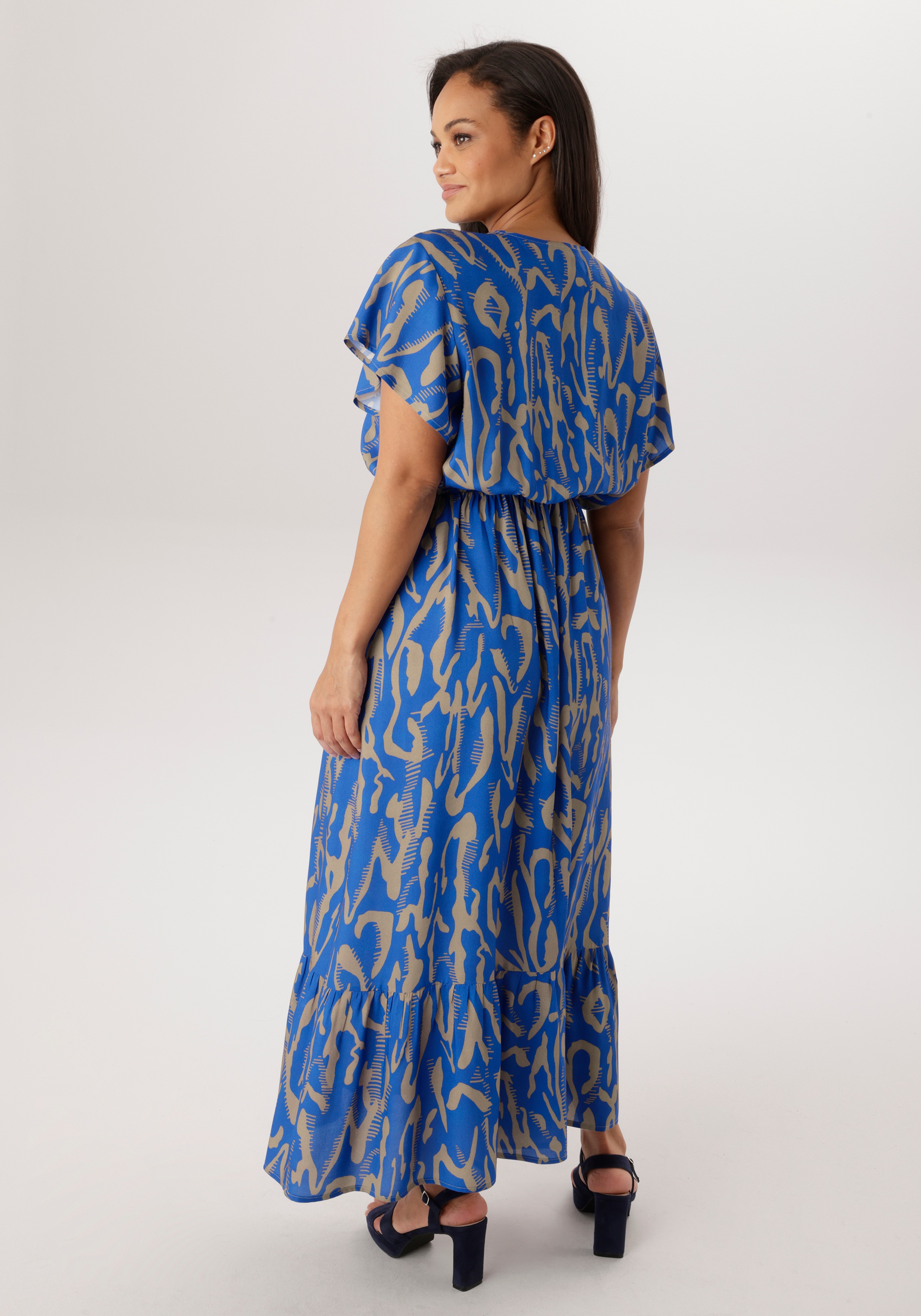 Thumbnail - Aniston PLUS Maxikleid in Wickeloptik - NEUE KOLLEKTION