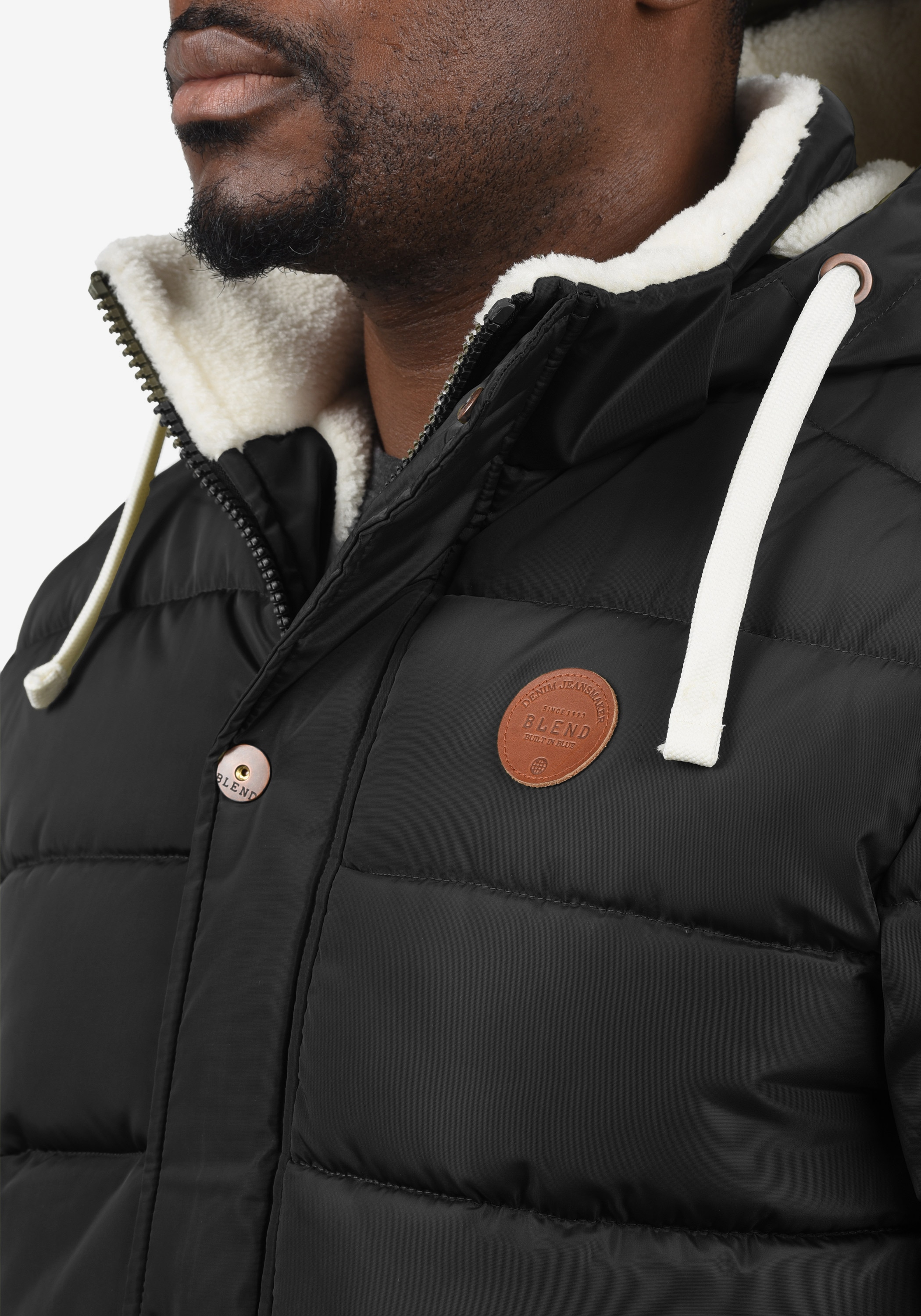 Blend Winterjacke »BHFrederico« mit Kapuze Warme Jacke mit abnehmbarer Kapuze