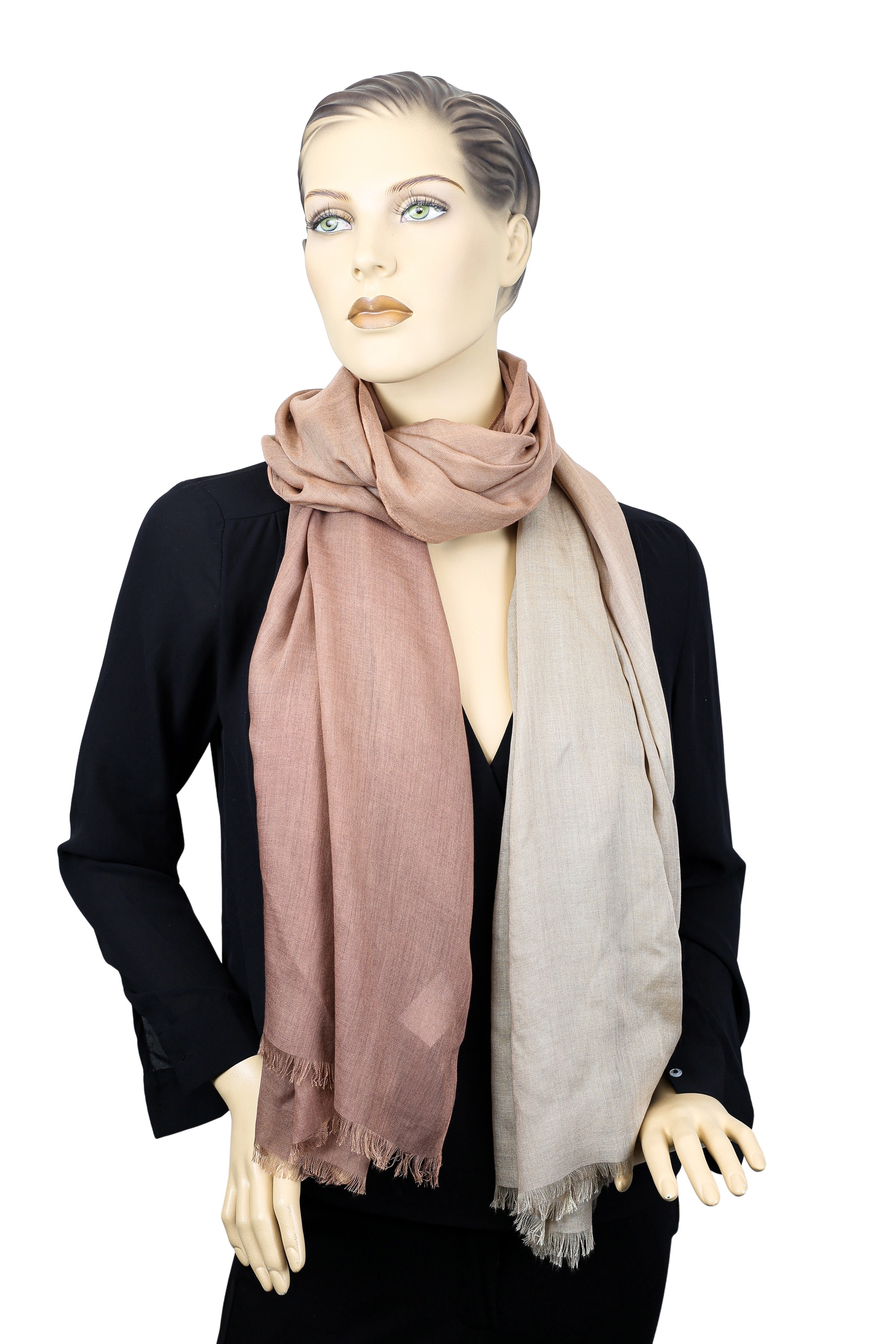 COLLEZIONE ALESSANDRO Modeschal "Uluru" 1 Stk. in verschiedenen beige-rosé günstig online kaufen