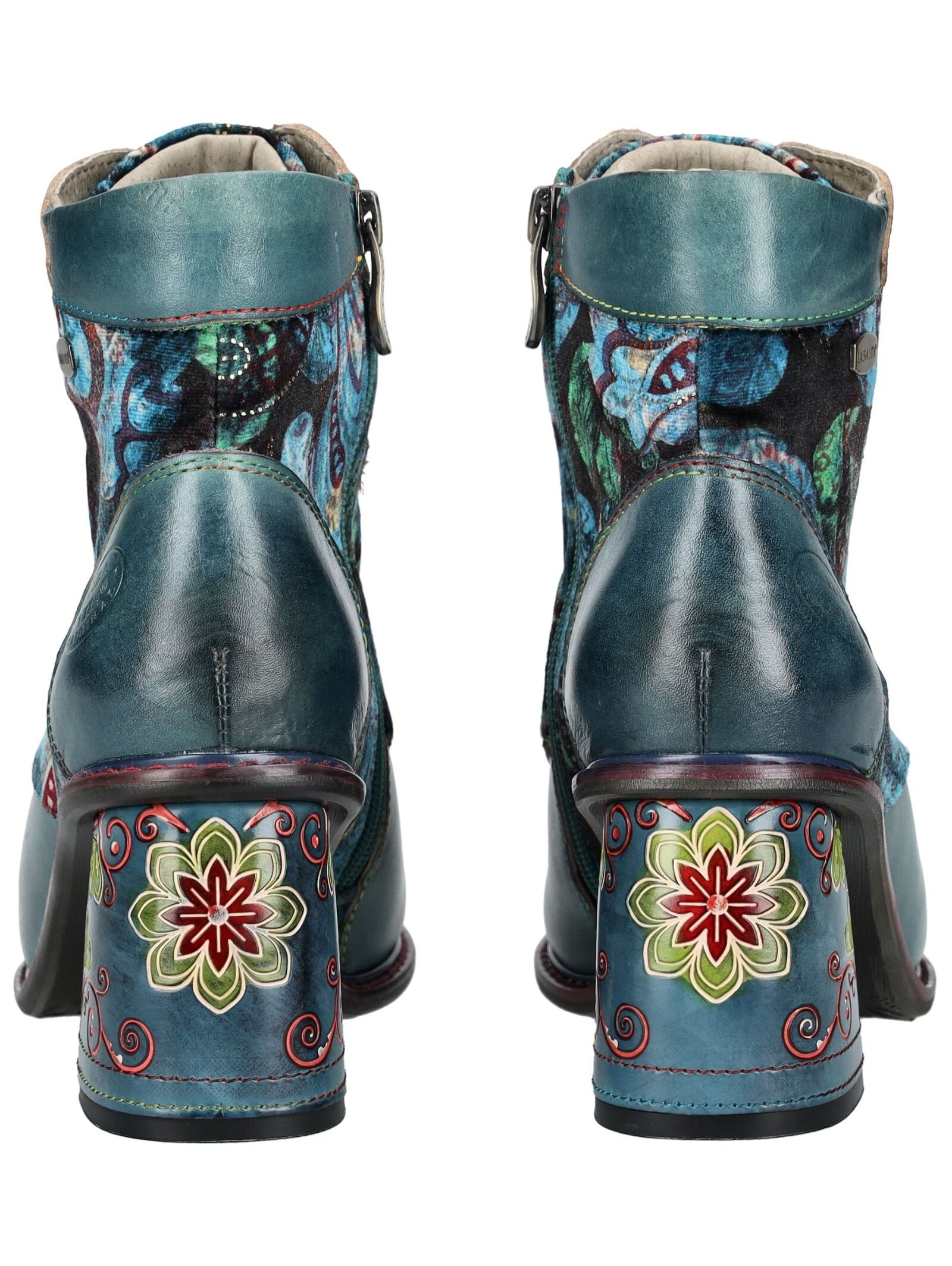 LAURA VITA Schnürstiefelette »LAURA VITA Stiefelette Leder/Textil«