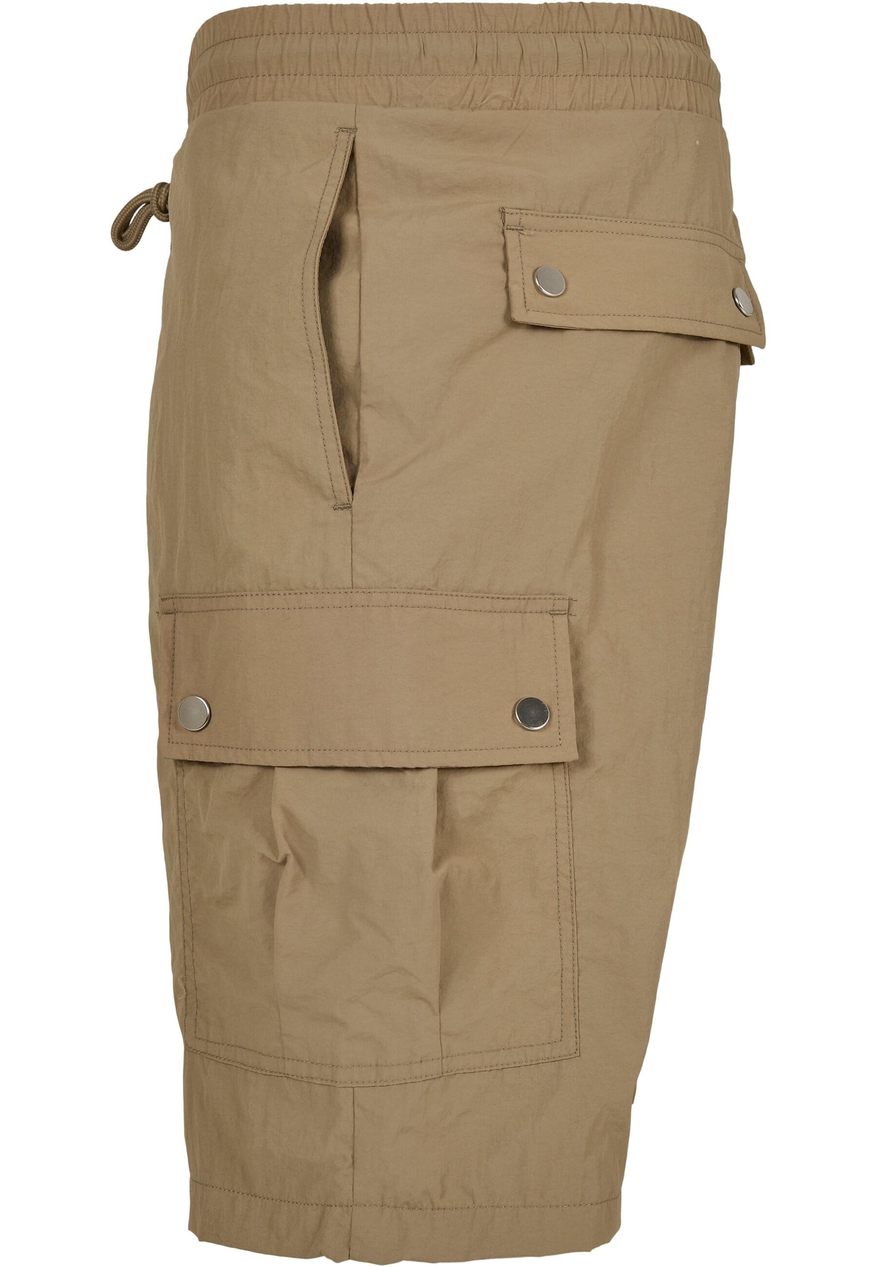 URBAN CLASSICS Cargohose »Urban Classics Herren Nylon Cargo Shorts«, (1 tlg.)