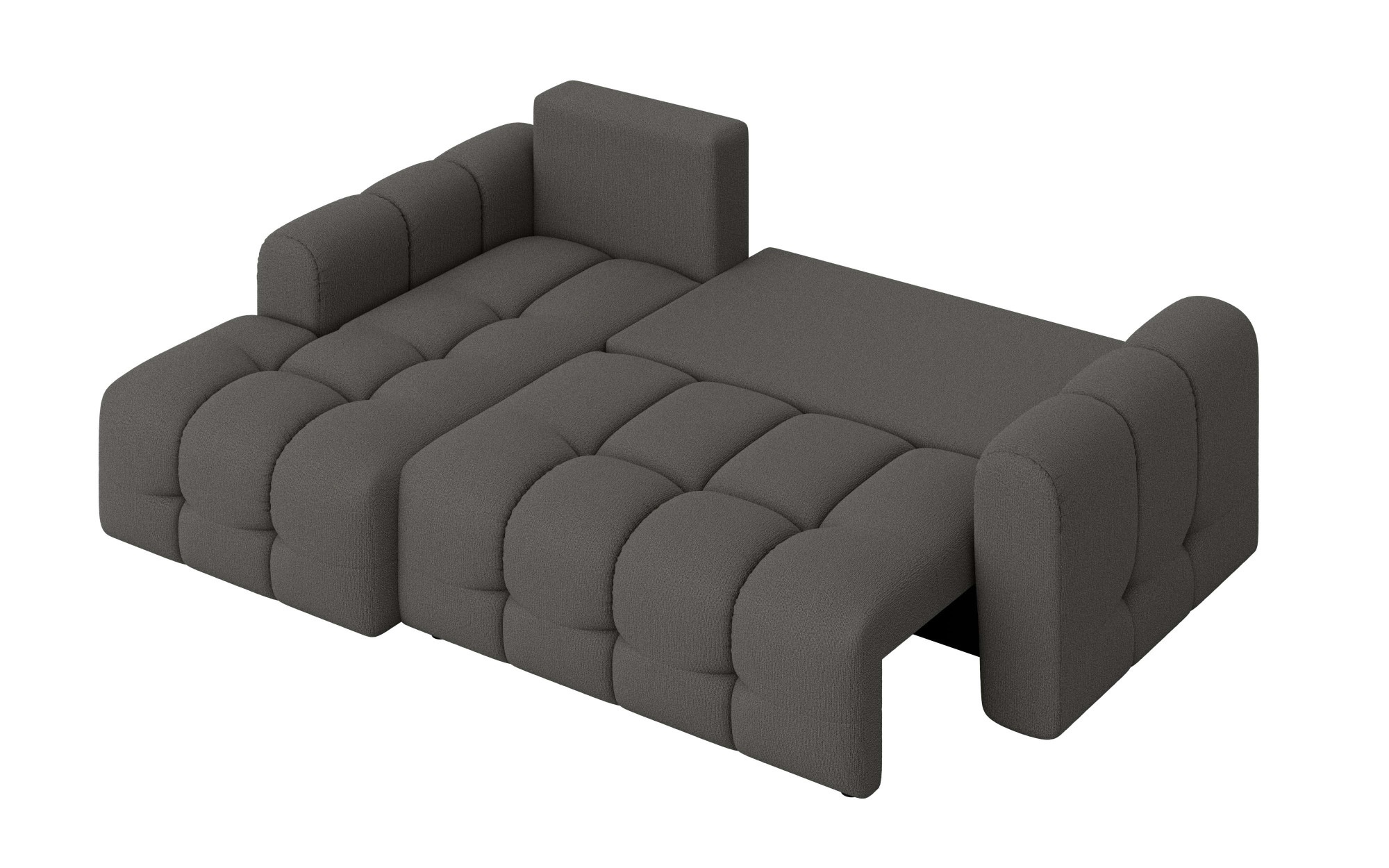INOSIGN Ecksofa »Manilla, wahlweise mit Bettfunktion, B/T/H 265/170/91 cm«, L-Form mit Recamiere rechts/links bestellbar, Wellenunterfederung