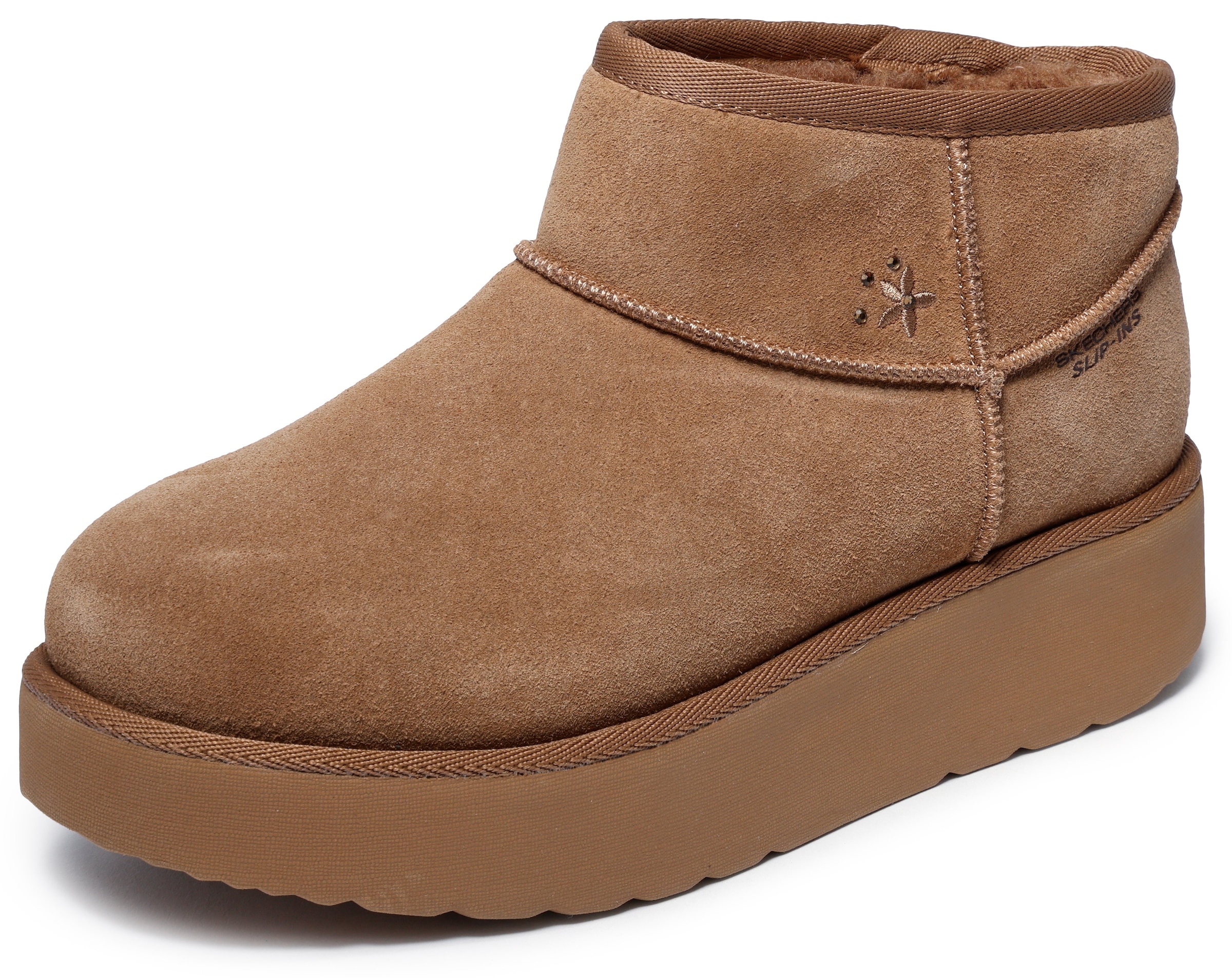 Skechers Winterboots "KEEP COZY" Snowboots, Schlupfstiefel mit Plateausohle günstig online kaufen
