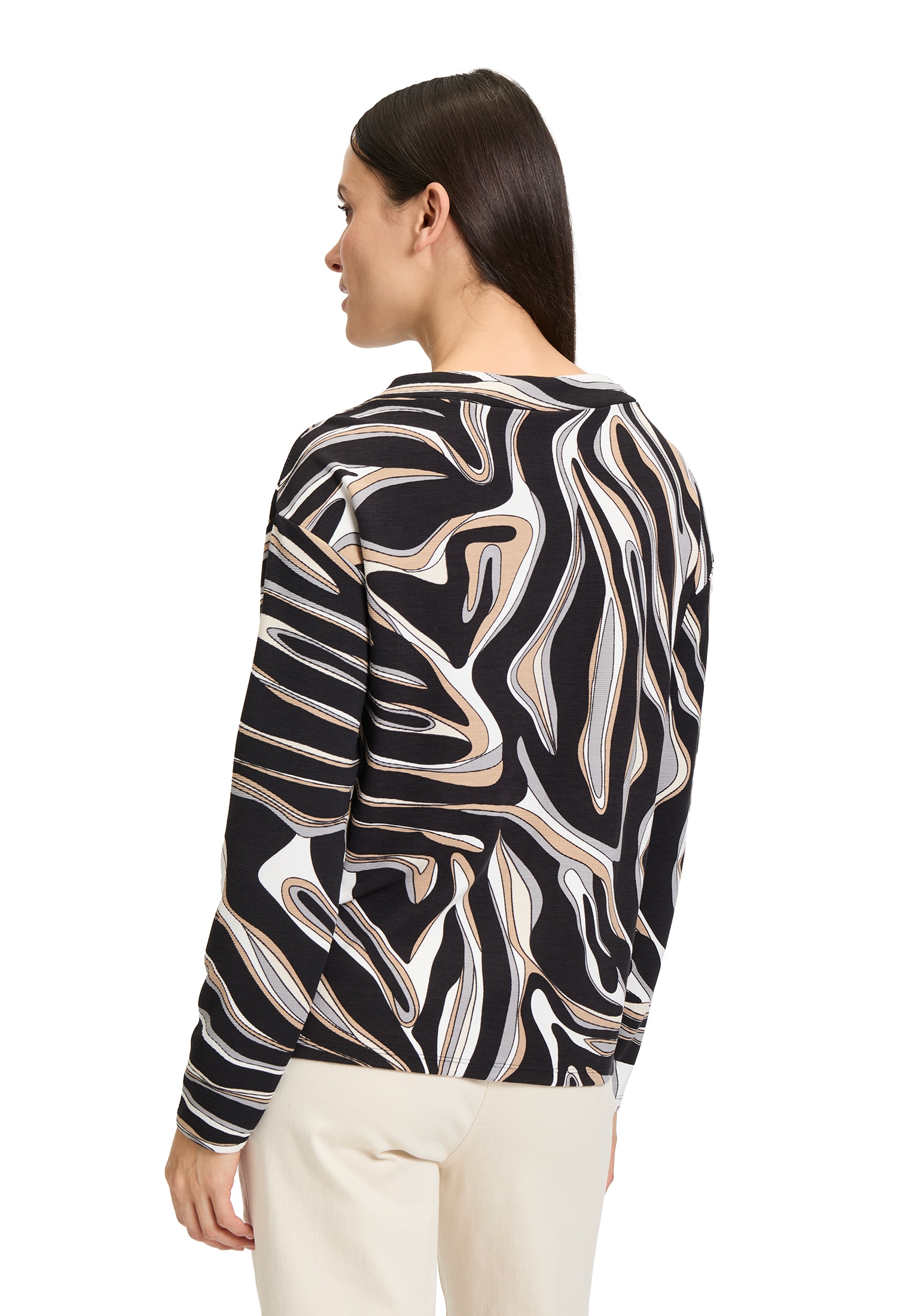 Betty Barclay Sweatshirt »Betty Barclay Damen Sweatshirt mit hohem Kragen«, Struktur