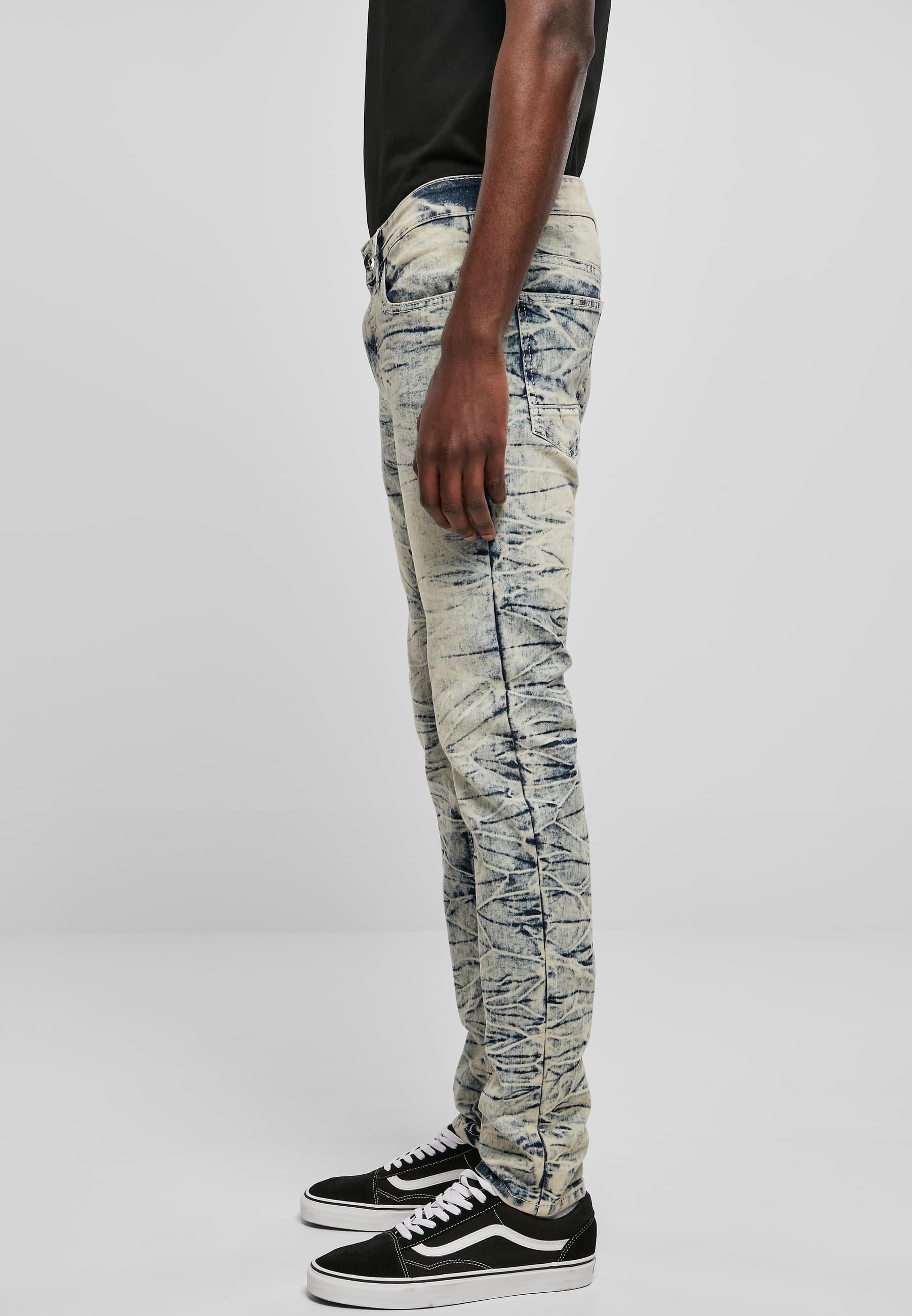 Southpole Bequeme Jeans »Southpole Herren Stretch Signature Denim«, (1 tlg.)