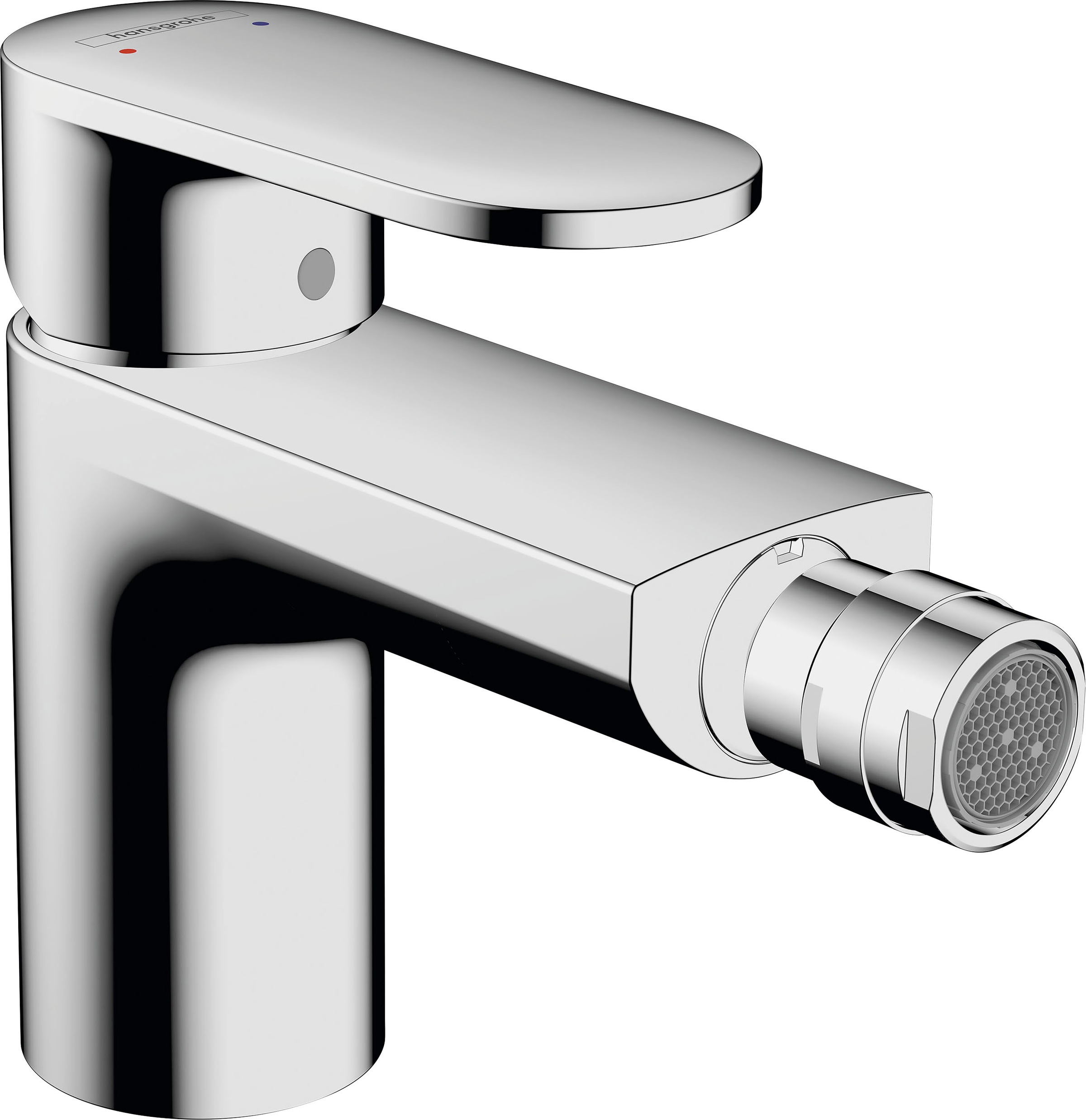 hansgrohe Bidetarmatur "Vernis Blend", mit Zugstangen-Ablaufgarnitur, chrom