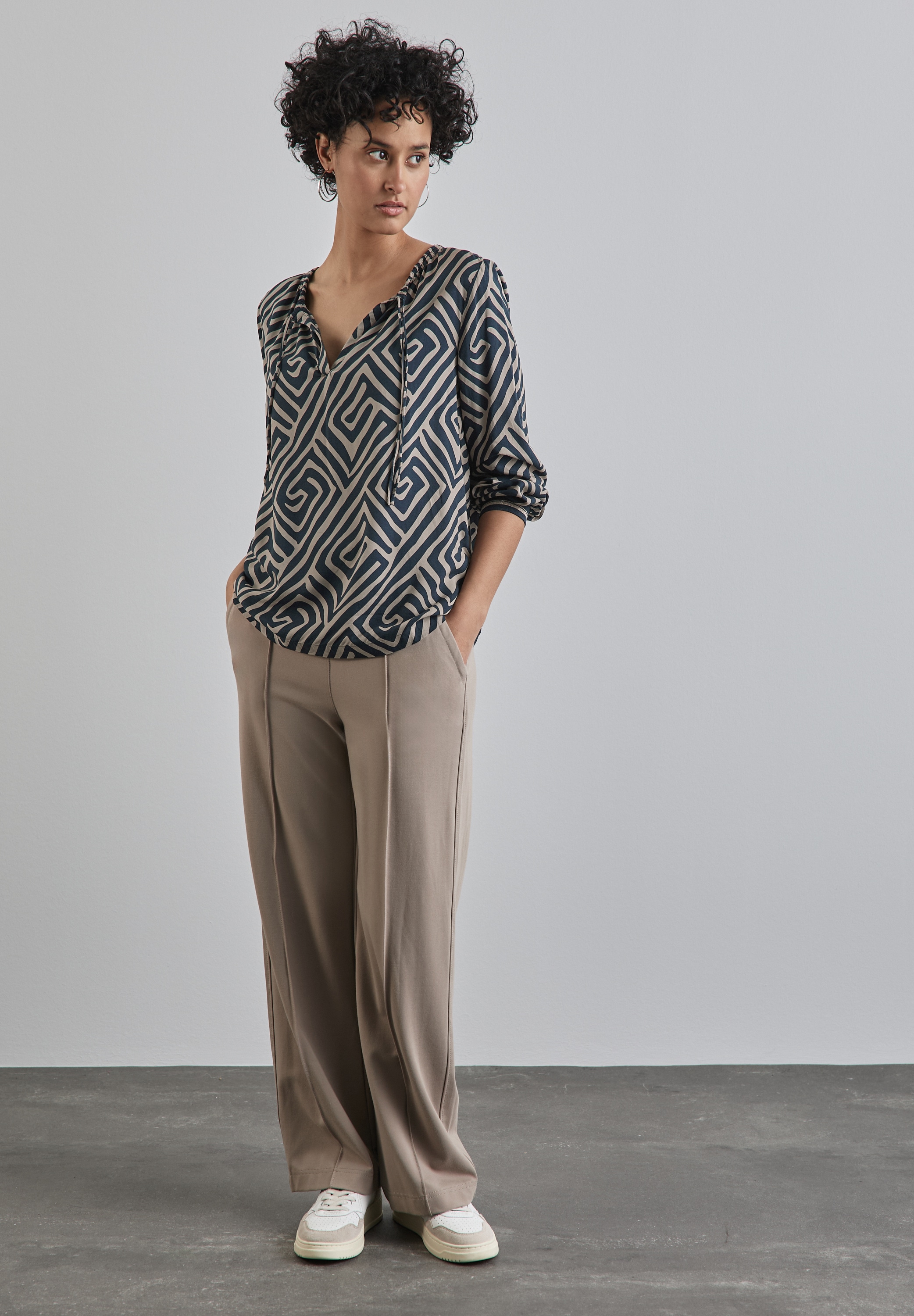 STREET ONE Shirtbluse, aus softer Viskose