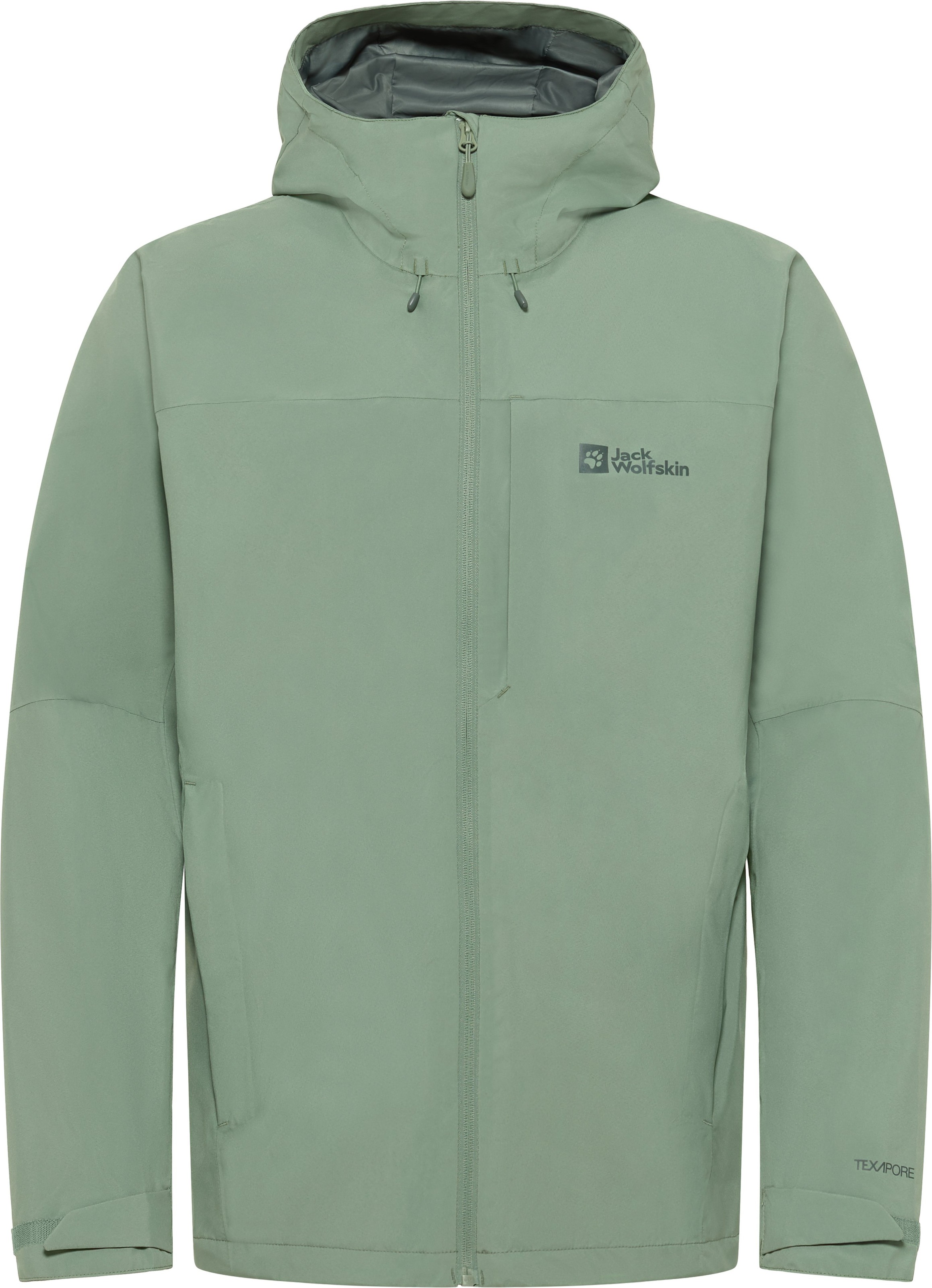 Jack Wolfskin Funktionsjacke »TEMPEST 2L JKT M«, mit Kapuze