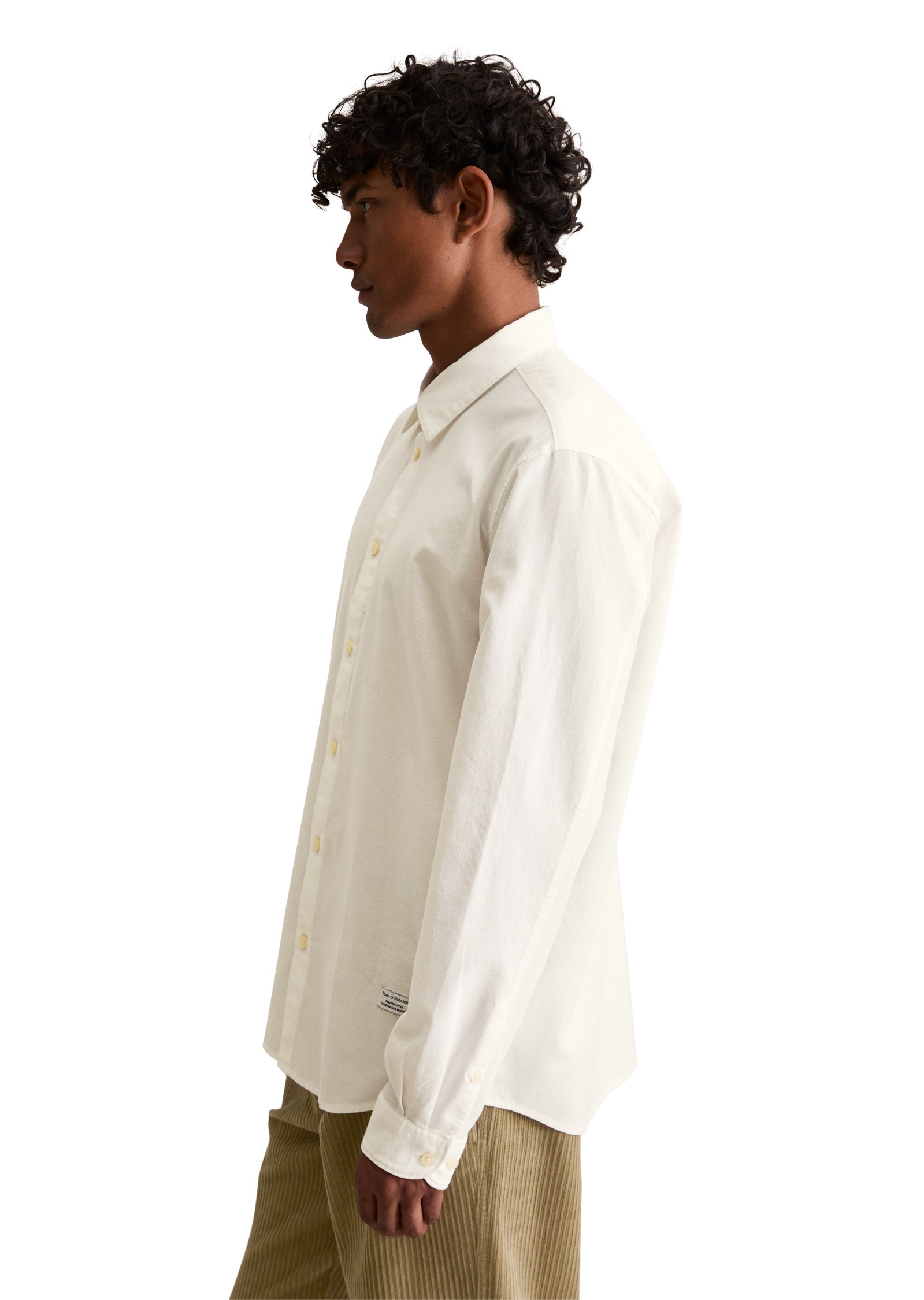 Marc OPolo DENIM Langarmhemd "aus reiner Bio-Baumwolle" günstig online kaufen