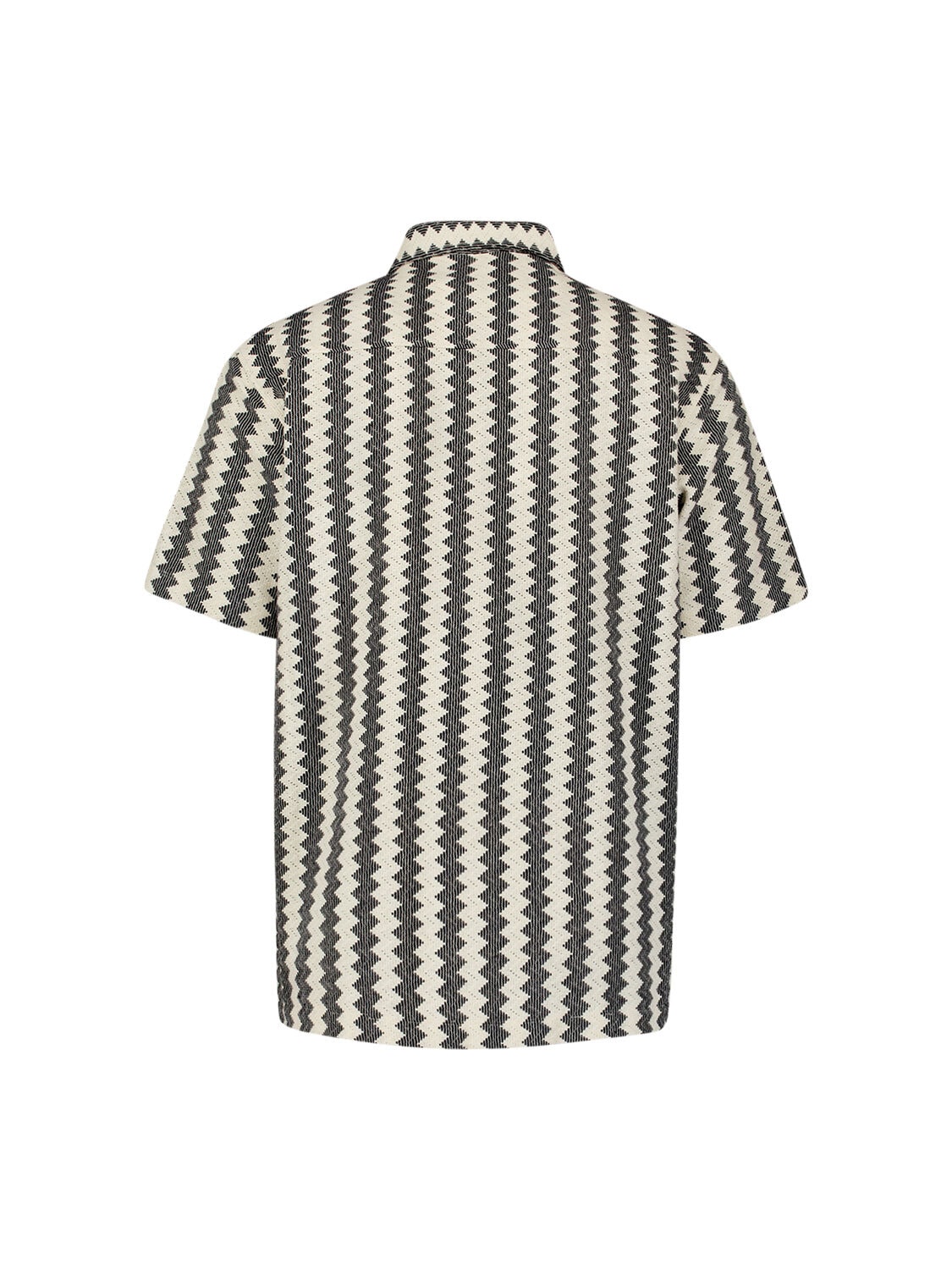 NO EXCESS Langarmhemd »No Excess Jacquard-Hemd«