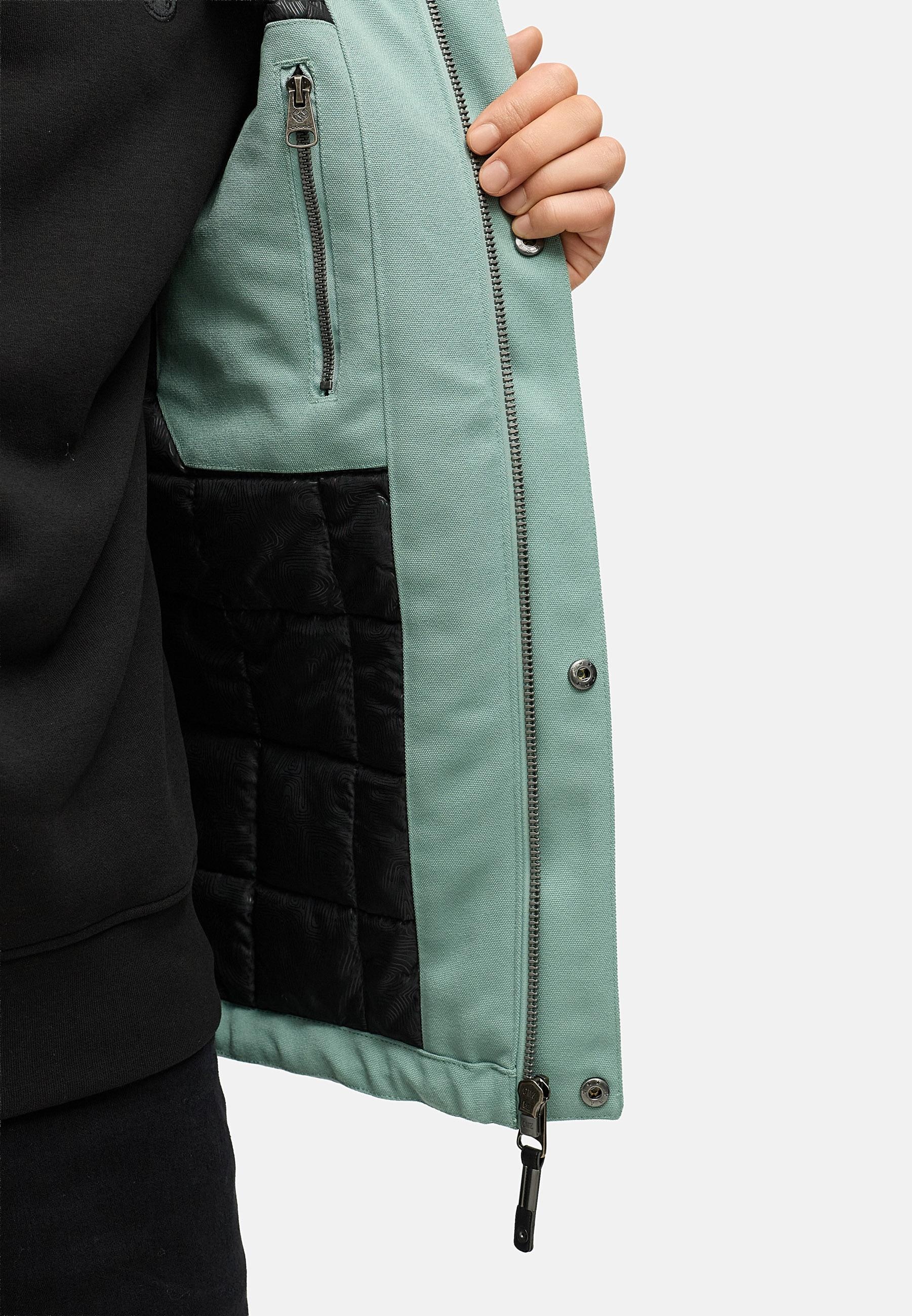 Ragwear Winterjacke »Mr Them«, mit Kapuze, stylische Herren Outdoorjacke mit großer Kapuze
