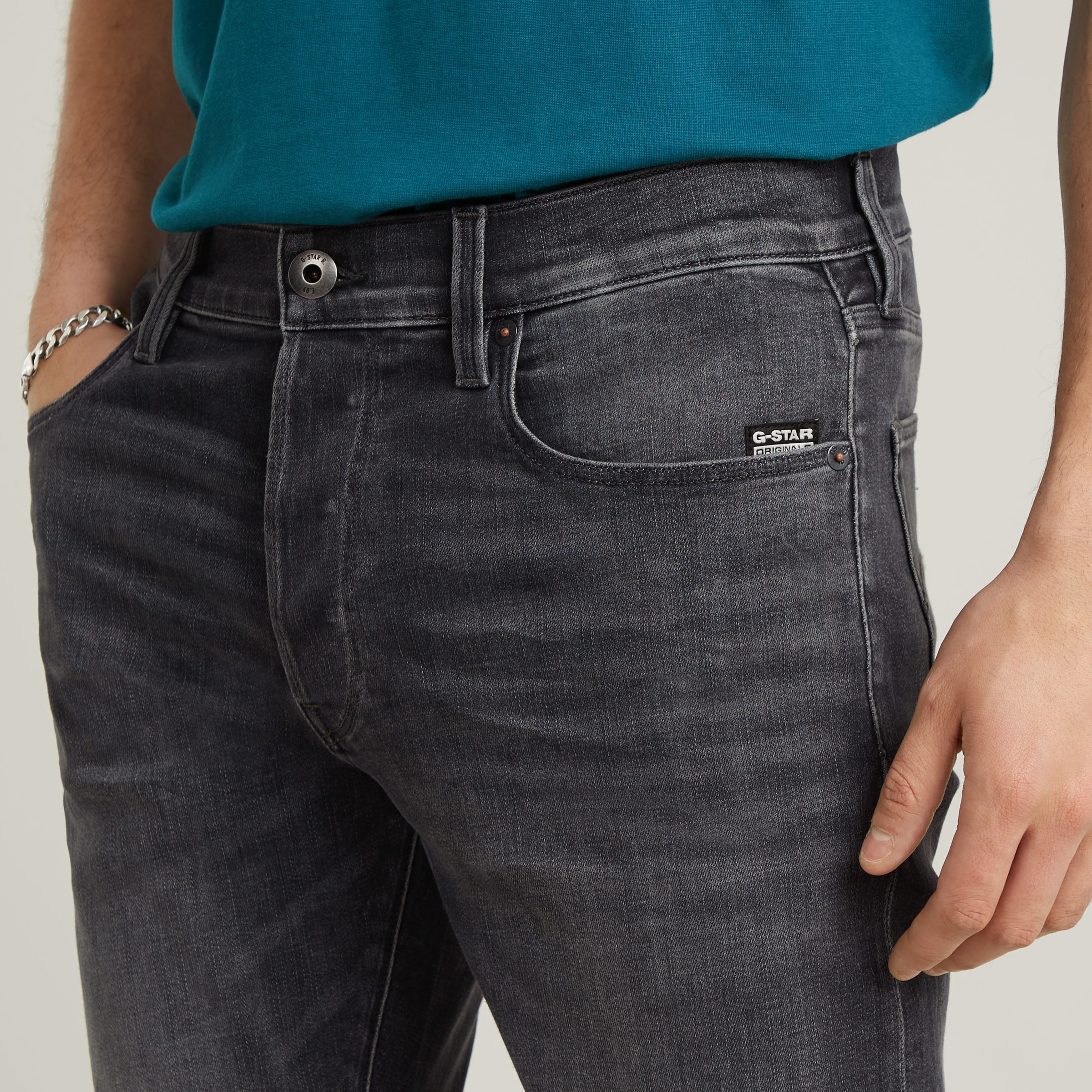 G-STAR Slim-fit-Jeans »3301 Slim«, mit toller Waschung und Elasthan
